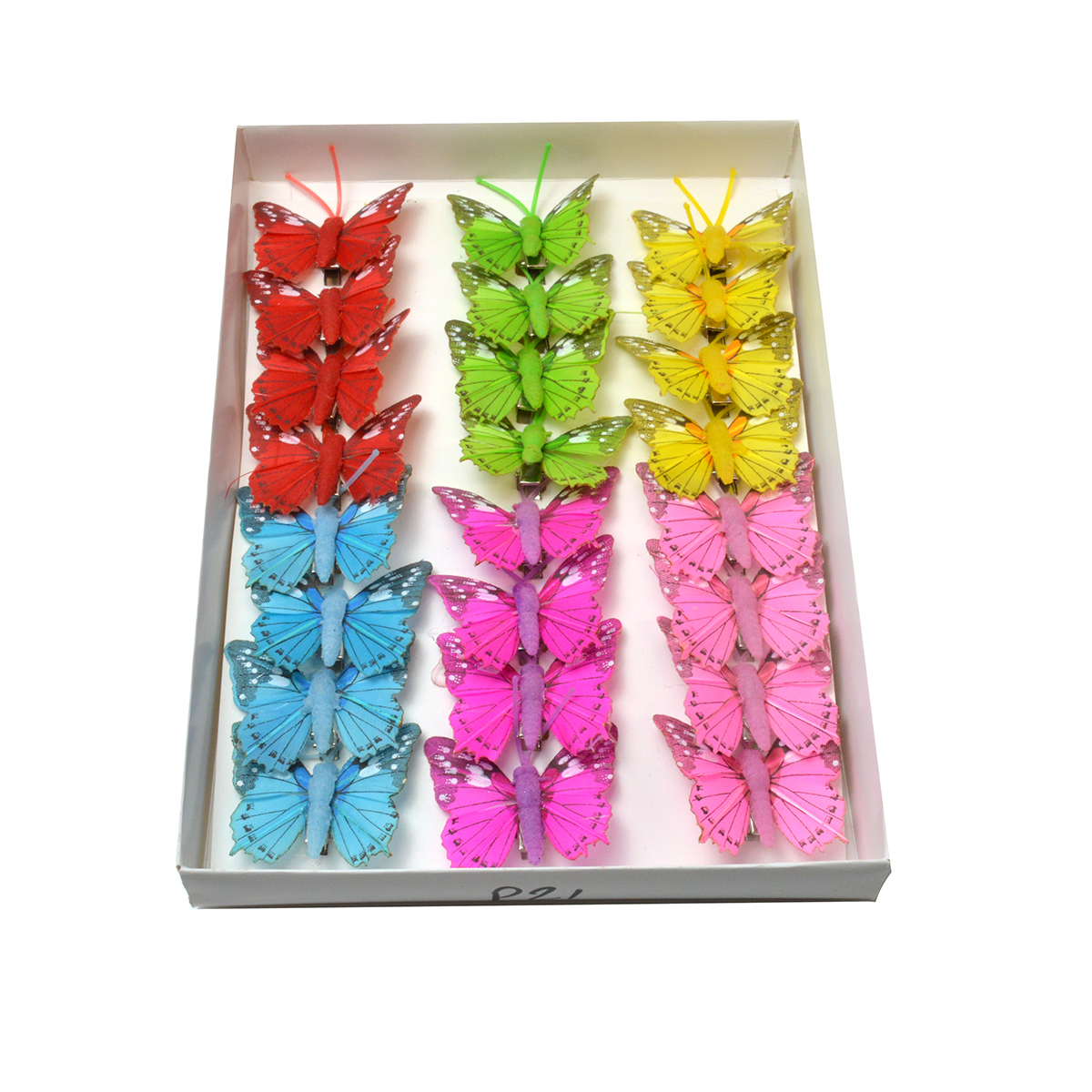 Set fluturi 5cm - 24buc COD P21
