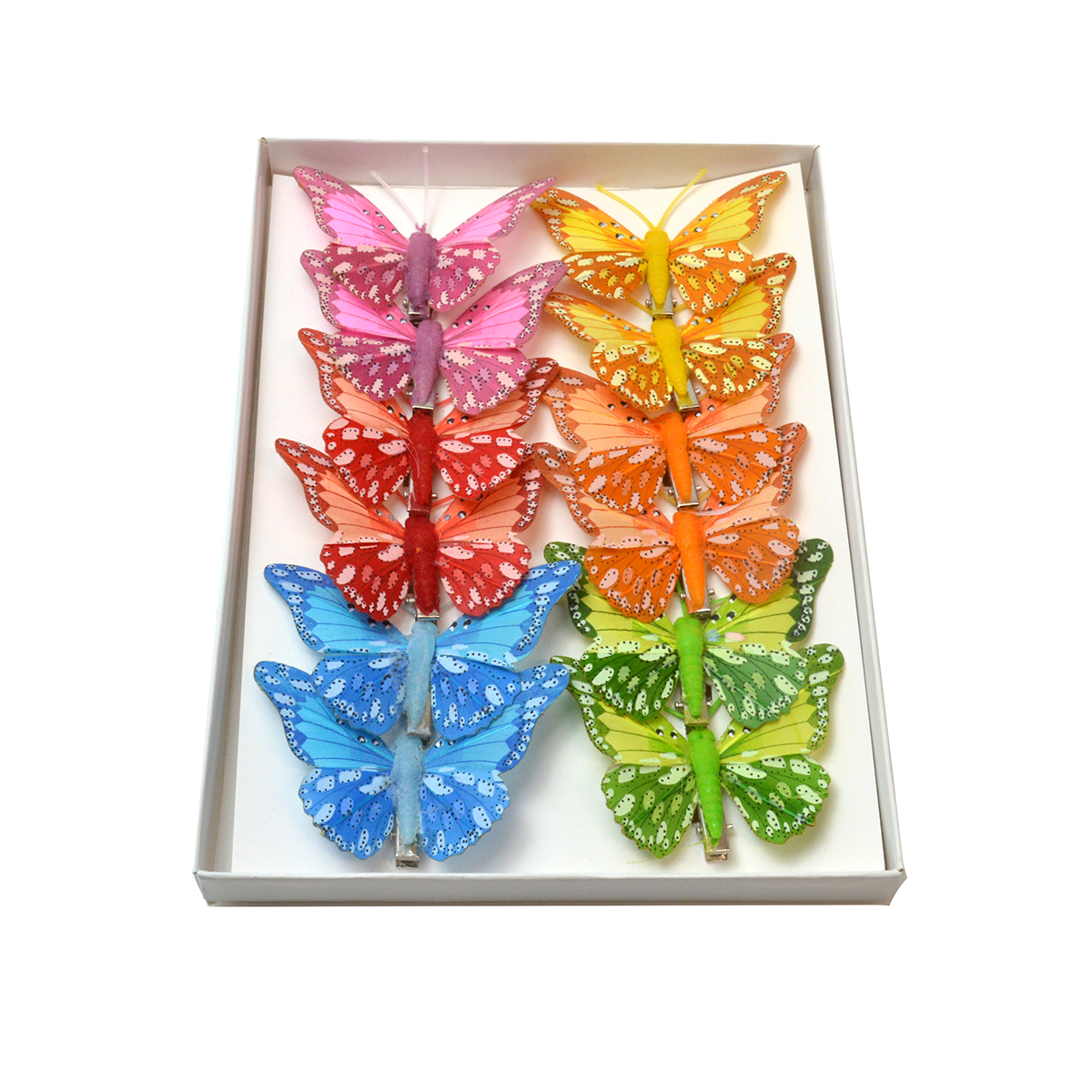 Set fluturi 8cm - 12buc  COD P84
