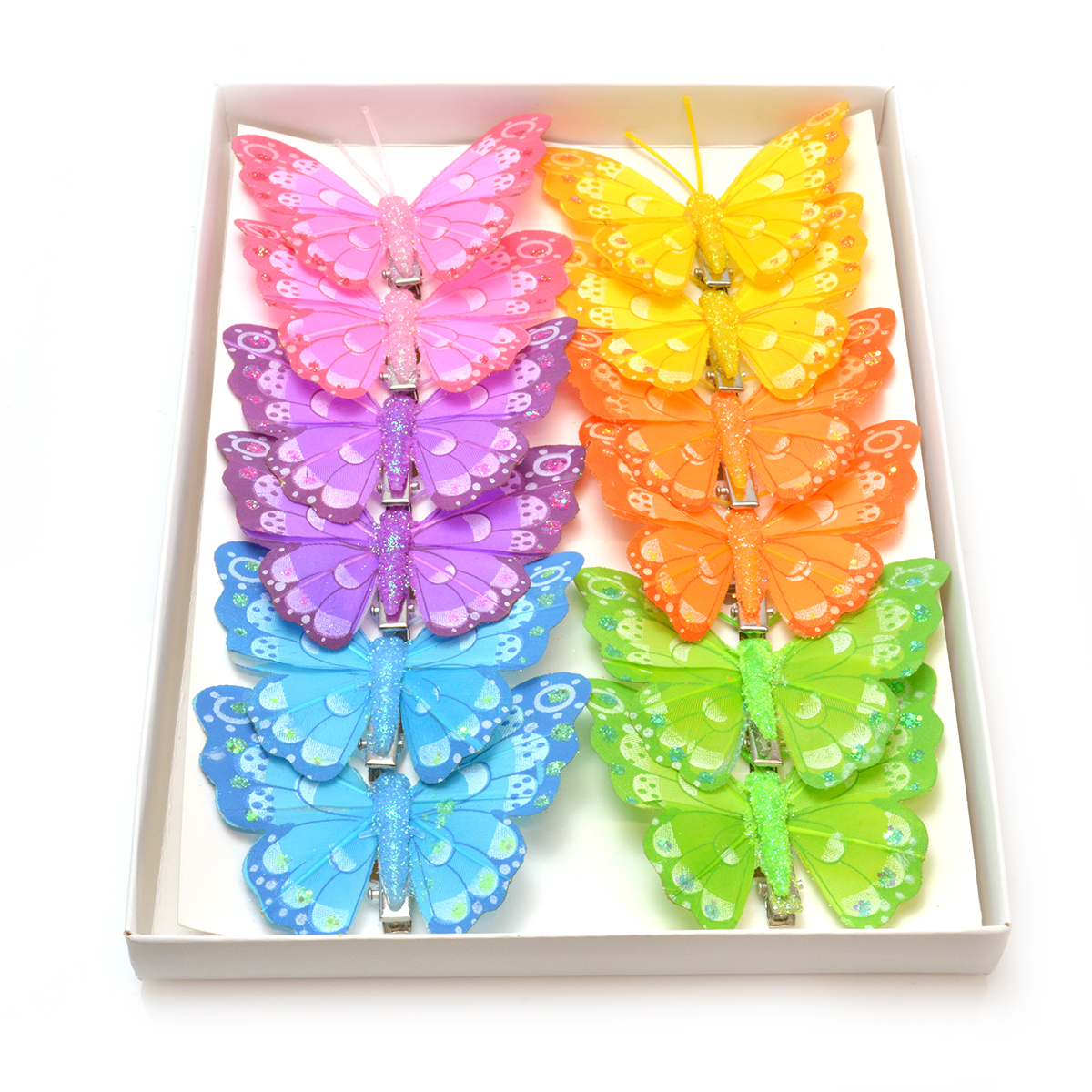 Set fluturi 8cm - 12buc COD P24