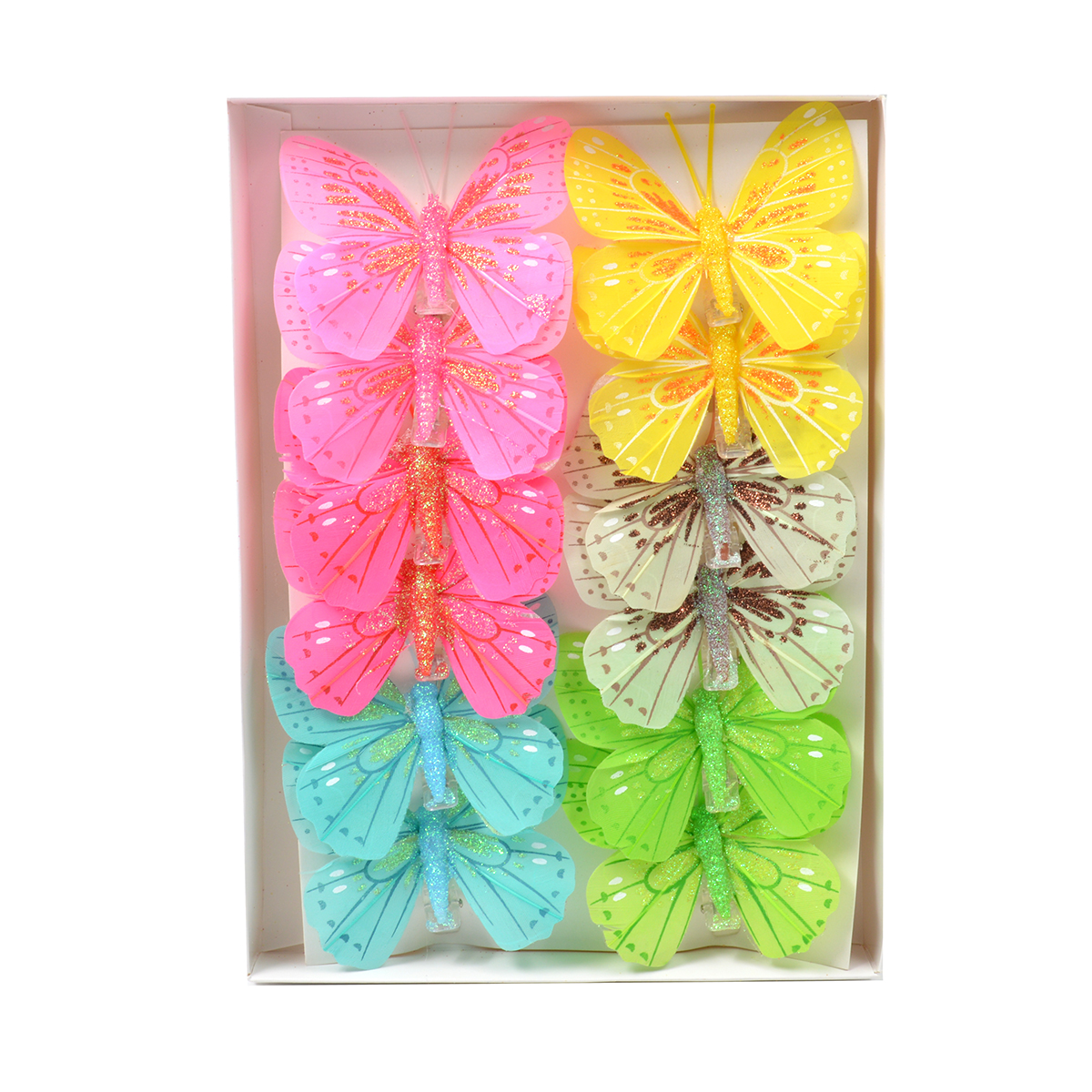 Set fluturi 8cm - 12buc-p31