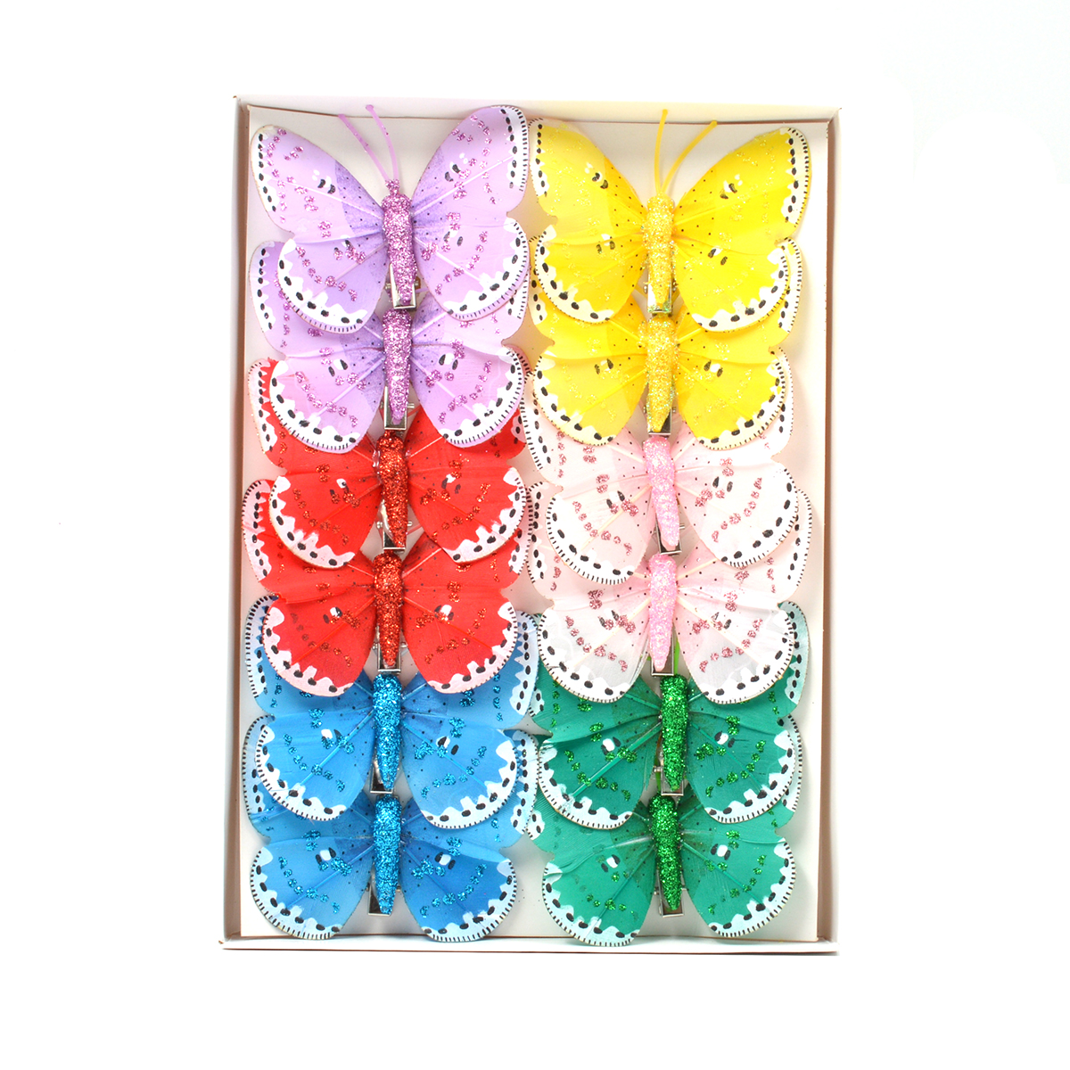 Set fluturi 8cm - 12buc-p33