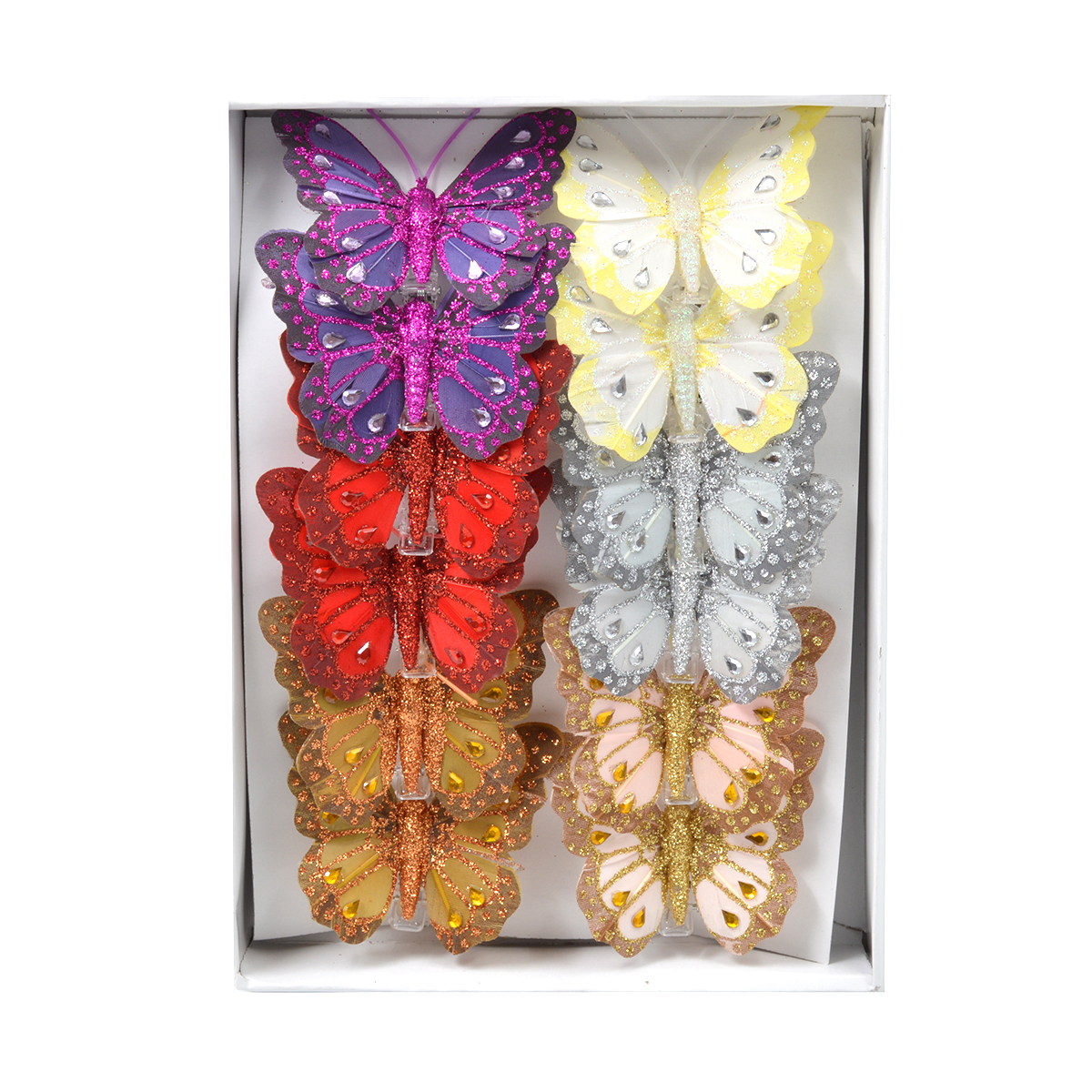 Set fluturi 8cm - 12buc-p39