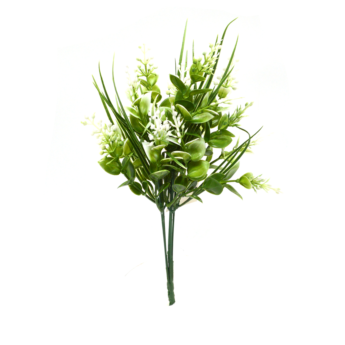 Buchetel mixt buxus cu ciorchine alb