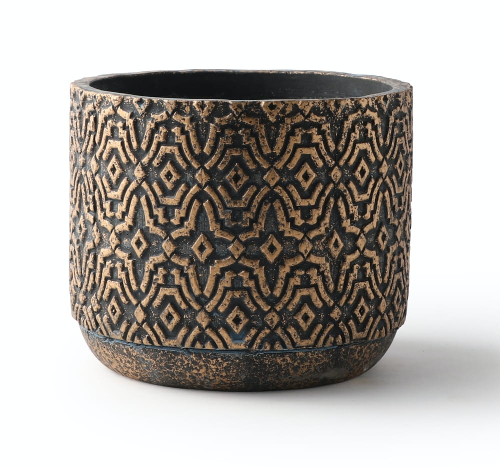 Ghiveci ceramica baroc vintage 14x13cm