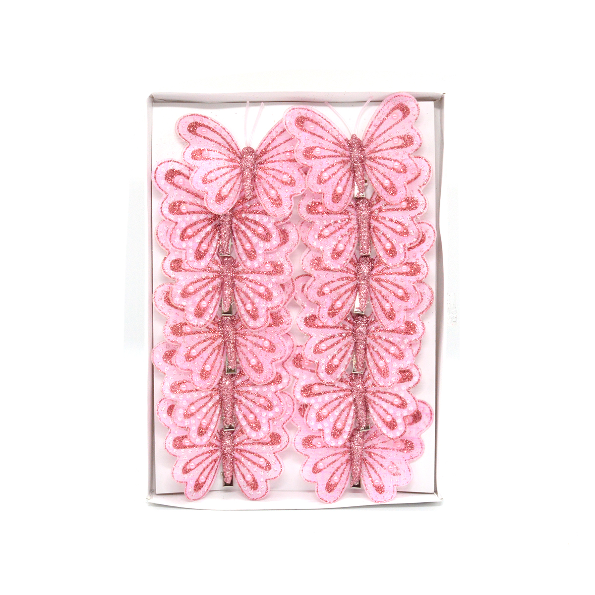 Set fluturi 8cm 12buc P140