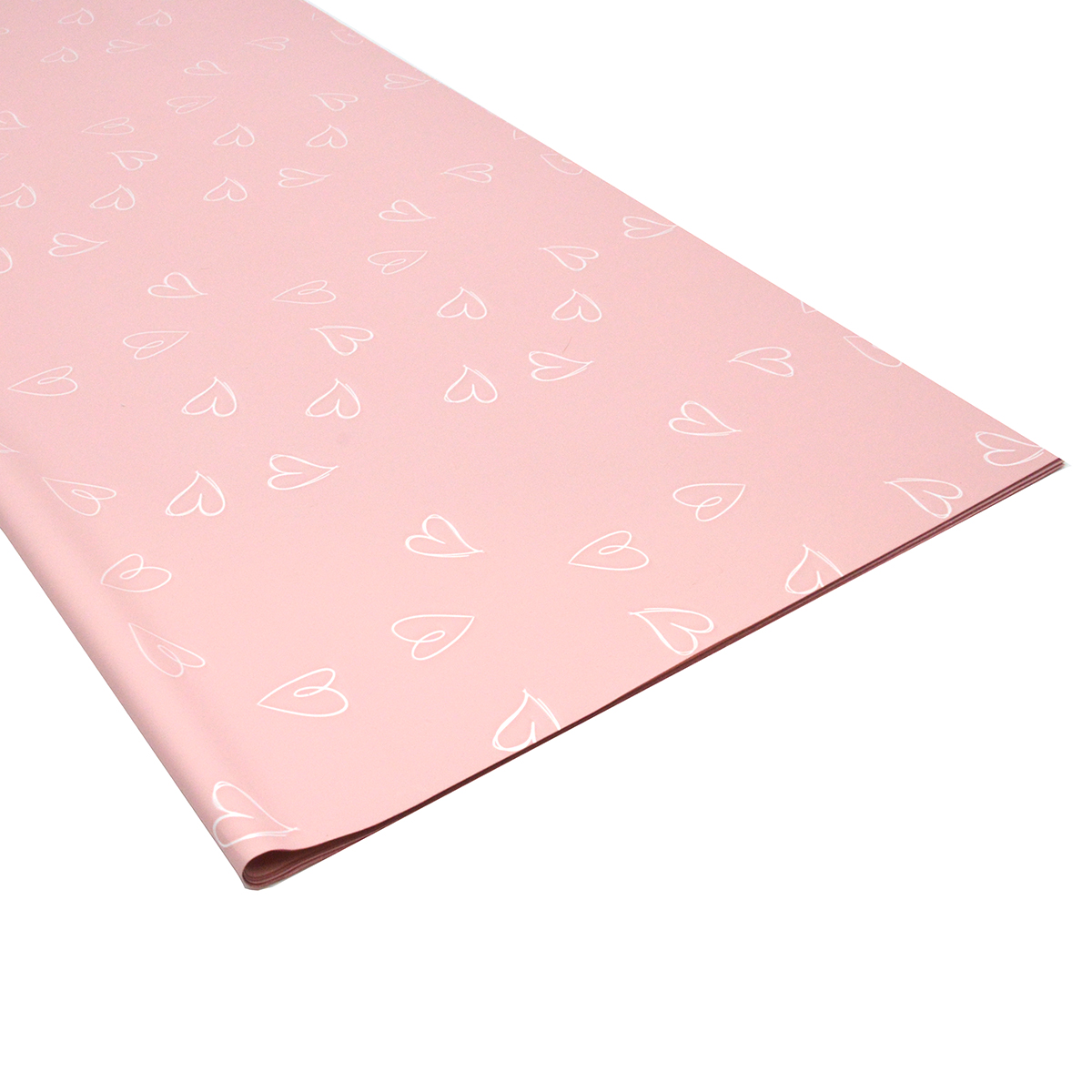 Celofan cerat inimioare roze