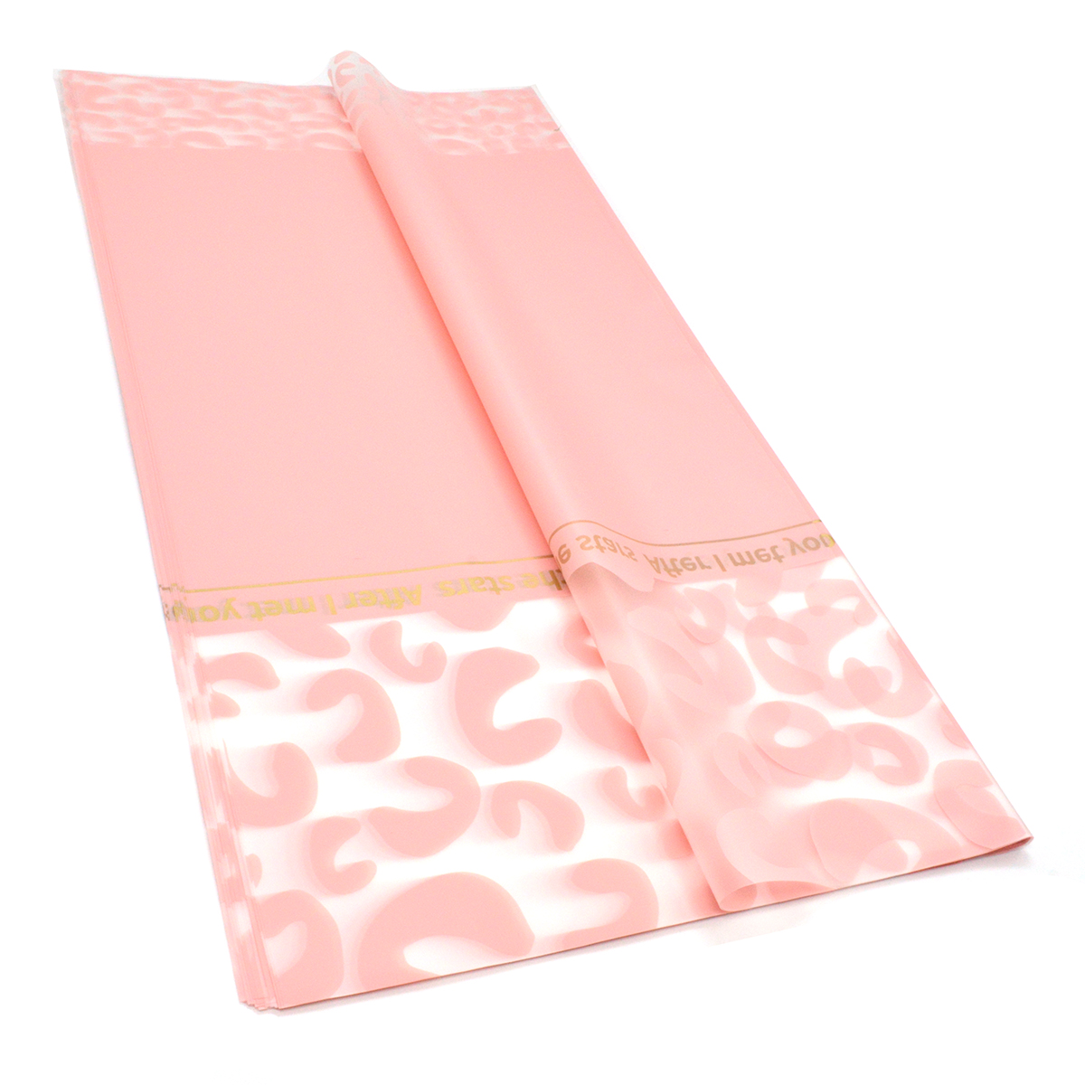 Celofan model semitransparent after i meet you roze