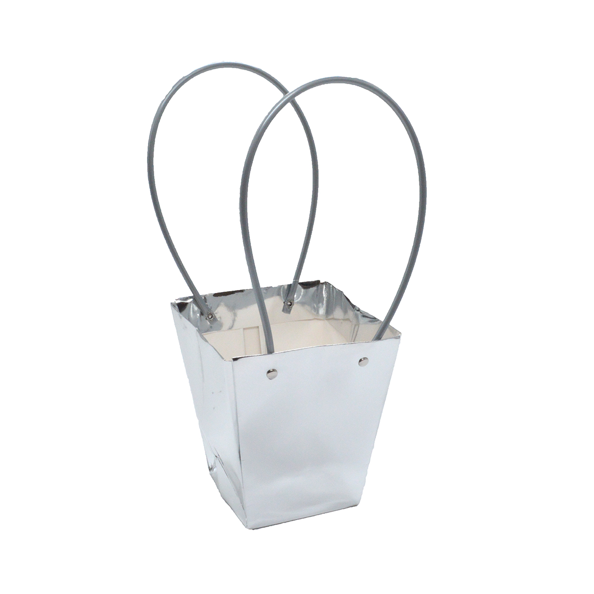 Set 10 buc Sacosa premium argintiu
