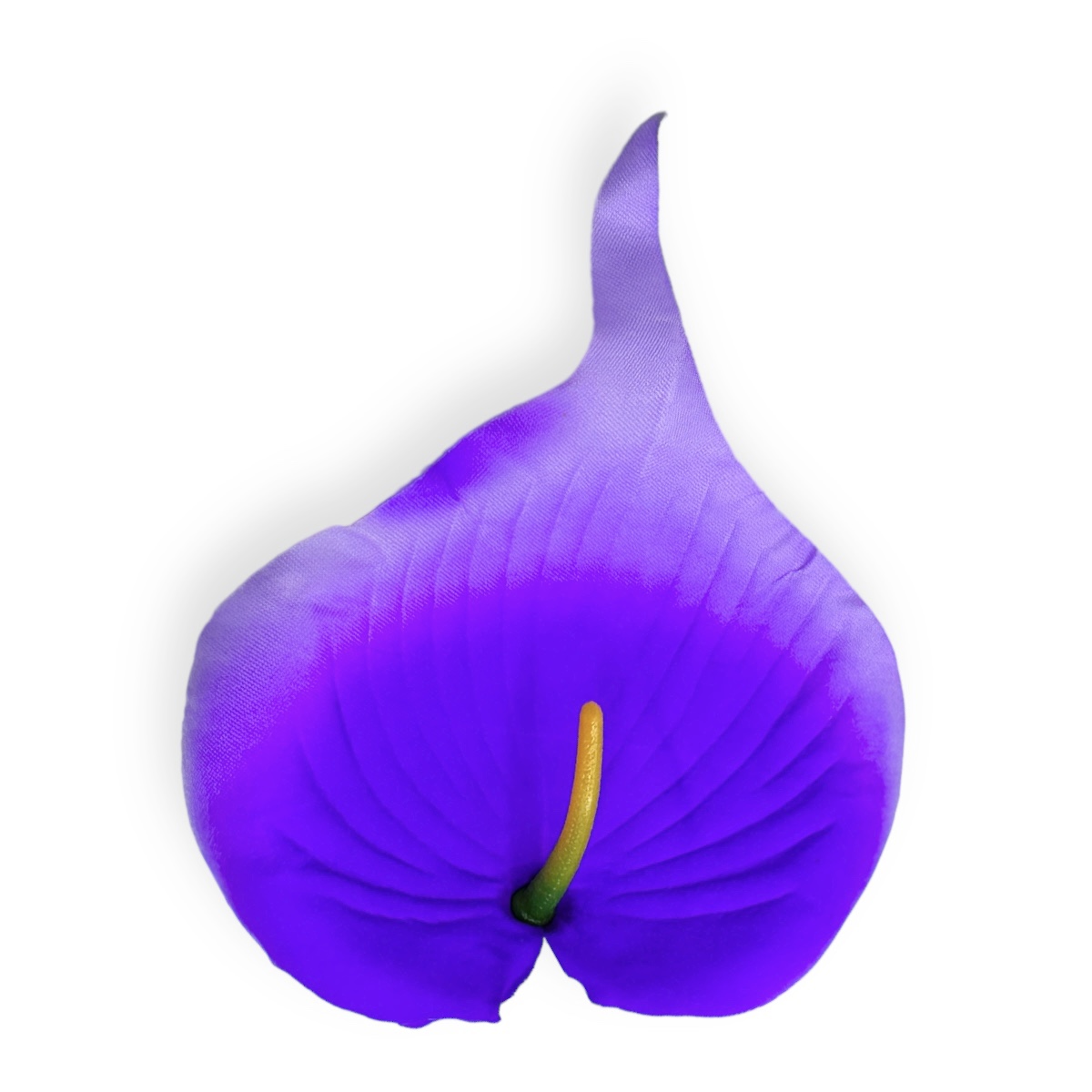 Set 90 buc flori artificiale funerare, Cap Calla Mov