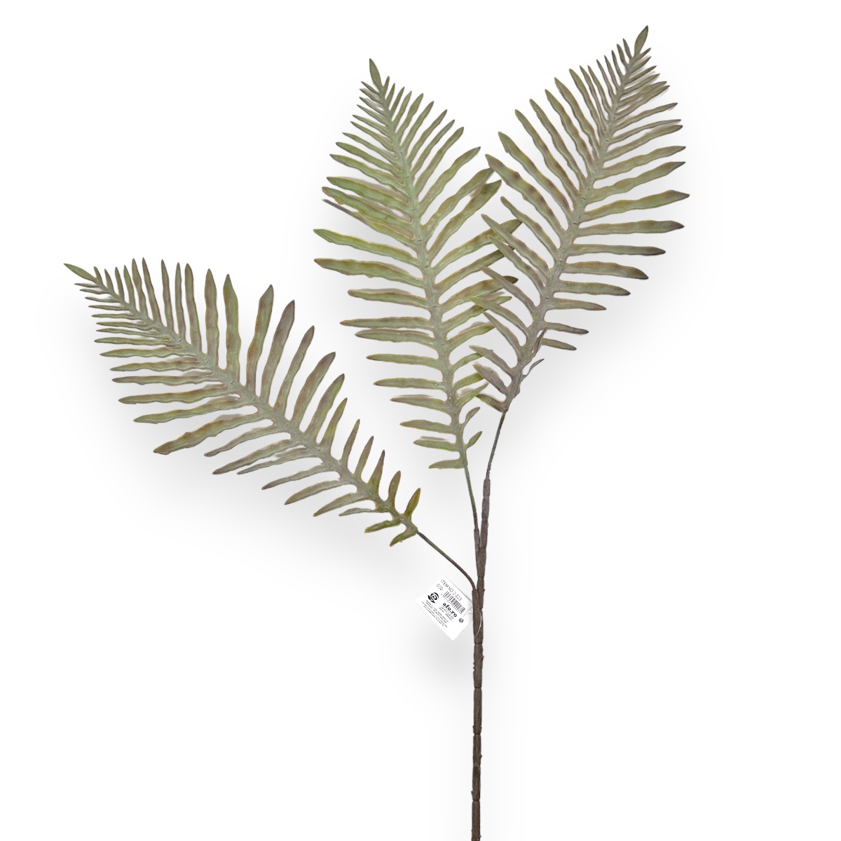 Creanga Artificiala Encephalartos 3 Fire - Verde vintage