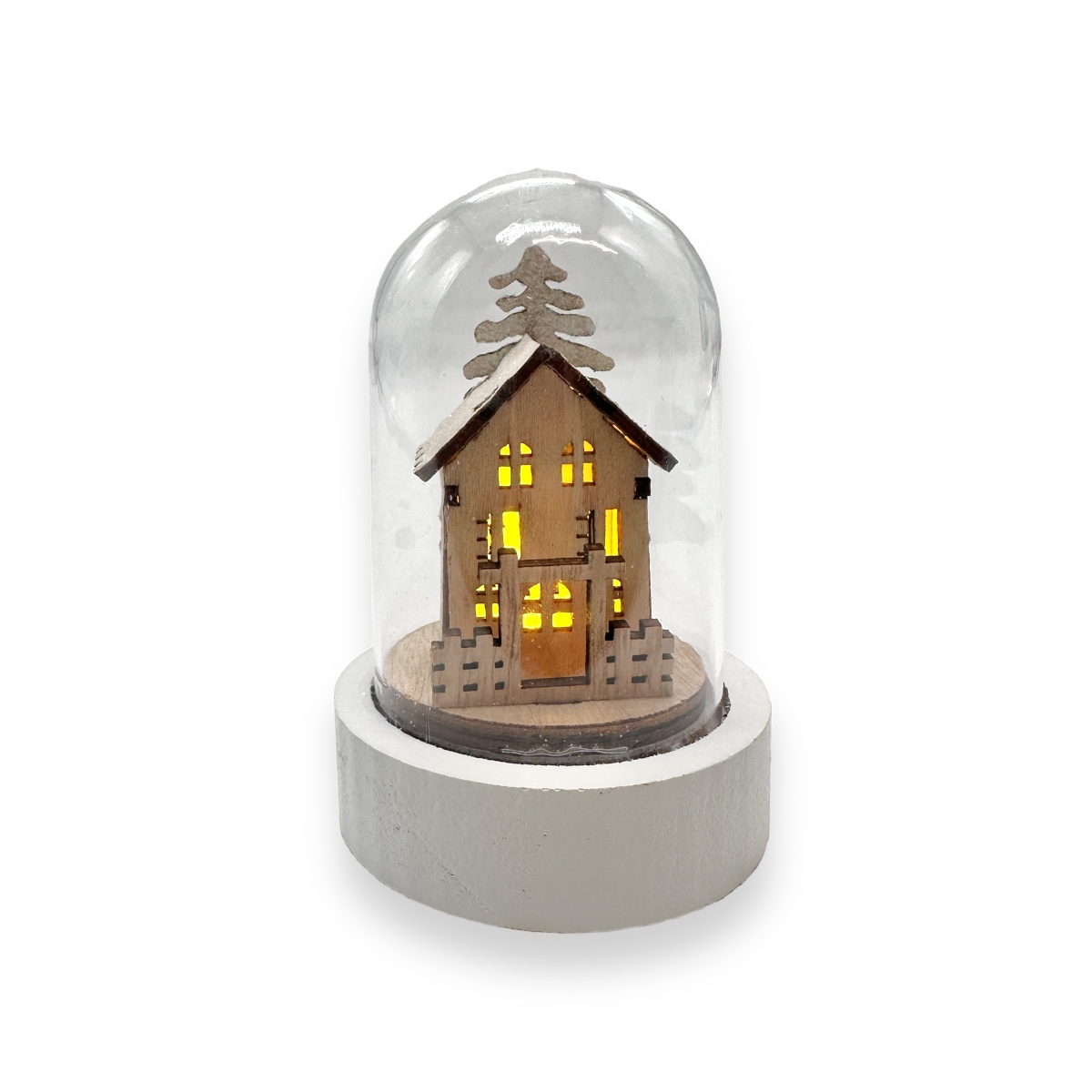 Mini Cupola Decor Craciun cu Led - Model Gardut
