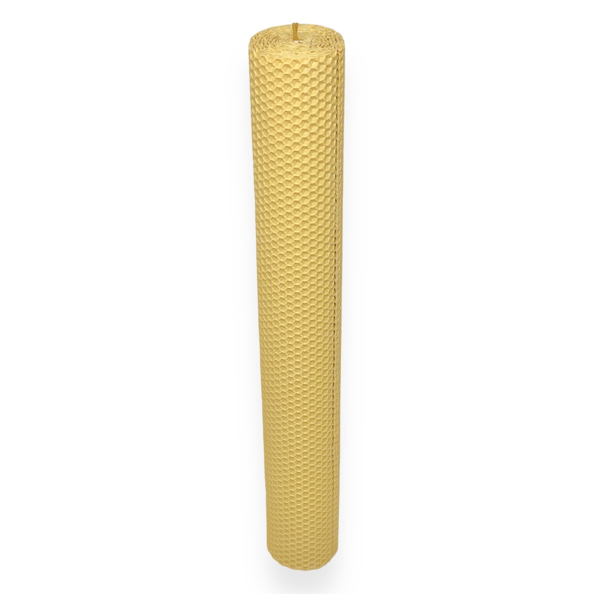 Lumanare ceara naturala tip fagure 41cm honey diametru 5.5cm