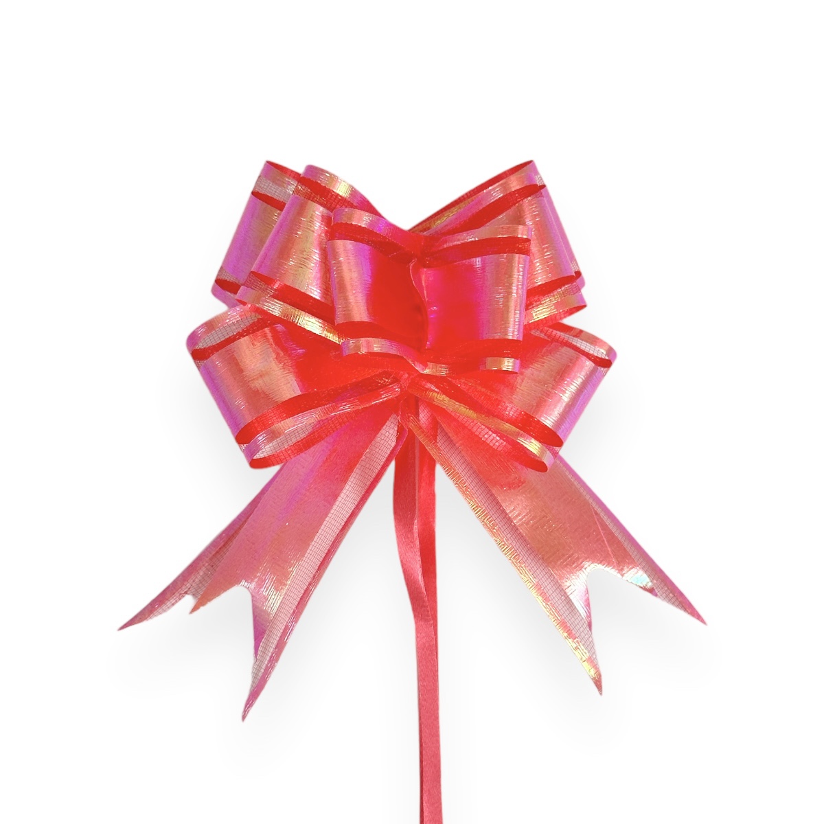 Funda Rapida 3CM cu Organza Rosu Perlat