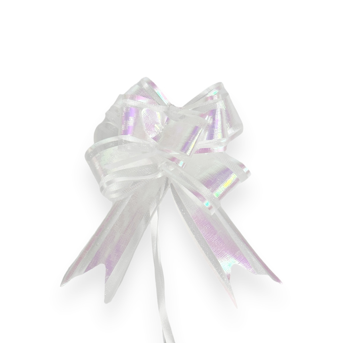 Funda Rapida 3CM cu Organza Alb Perlat
