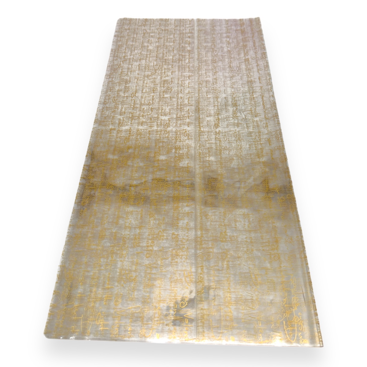 Celofan Transparent Model Scris Gold