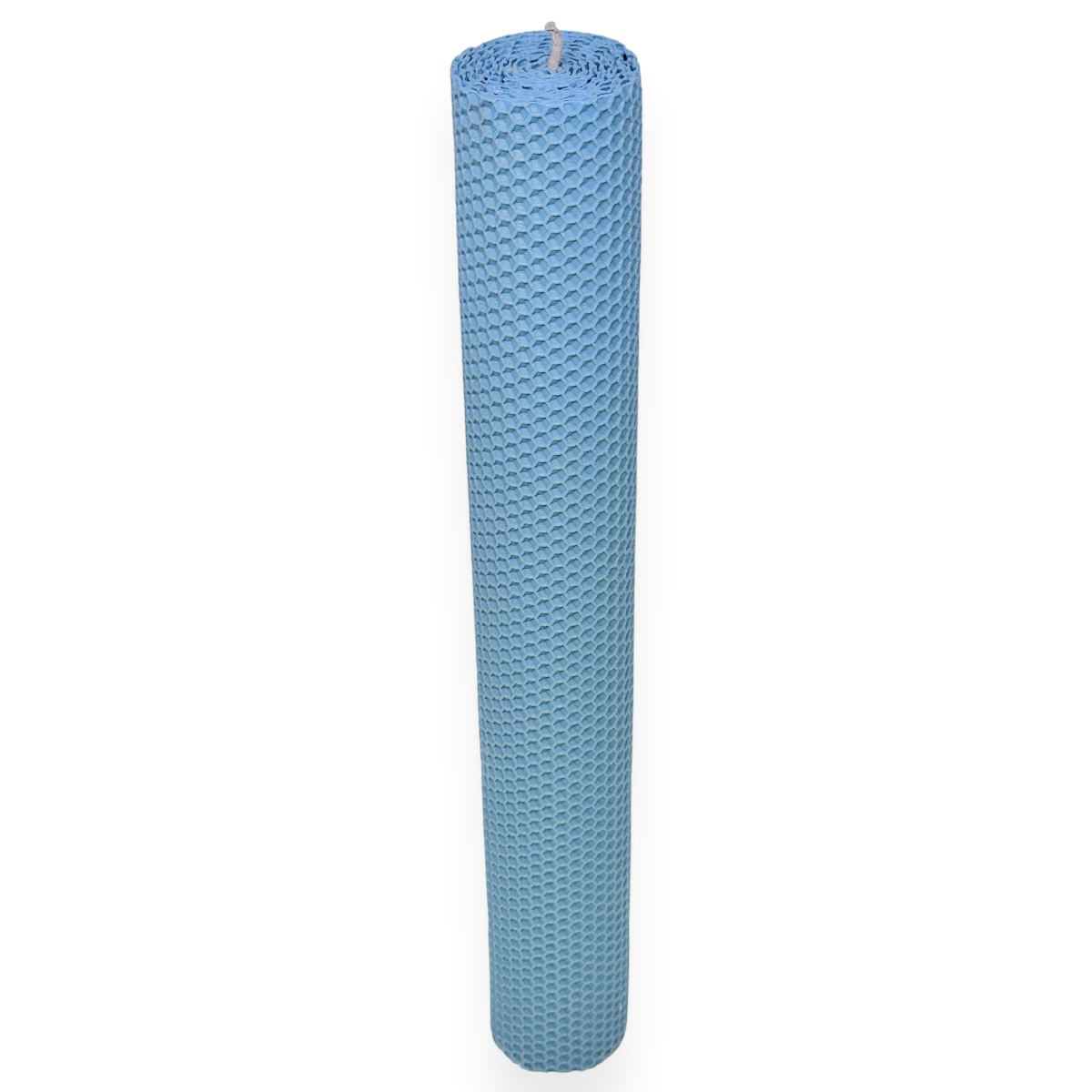 Lumanare ceara naturala tip fagure 41cm bleu petrol diametru 5.5cm