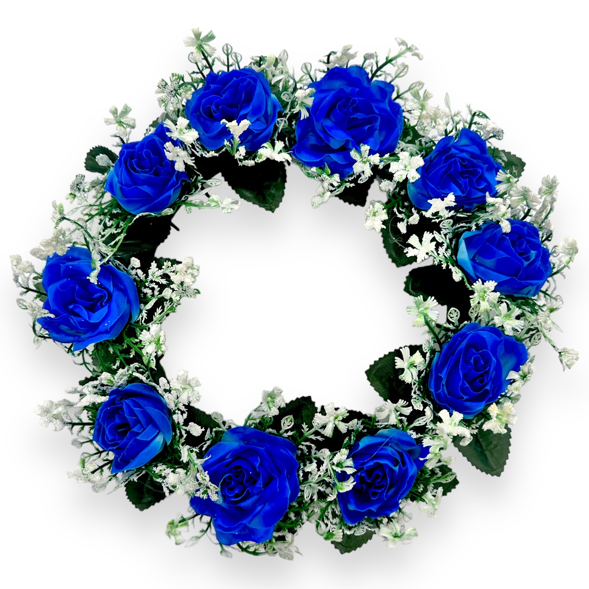 Coronita funerara cu Trandafiri Albastri