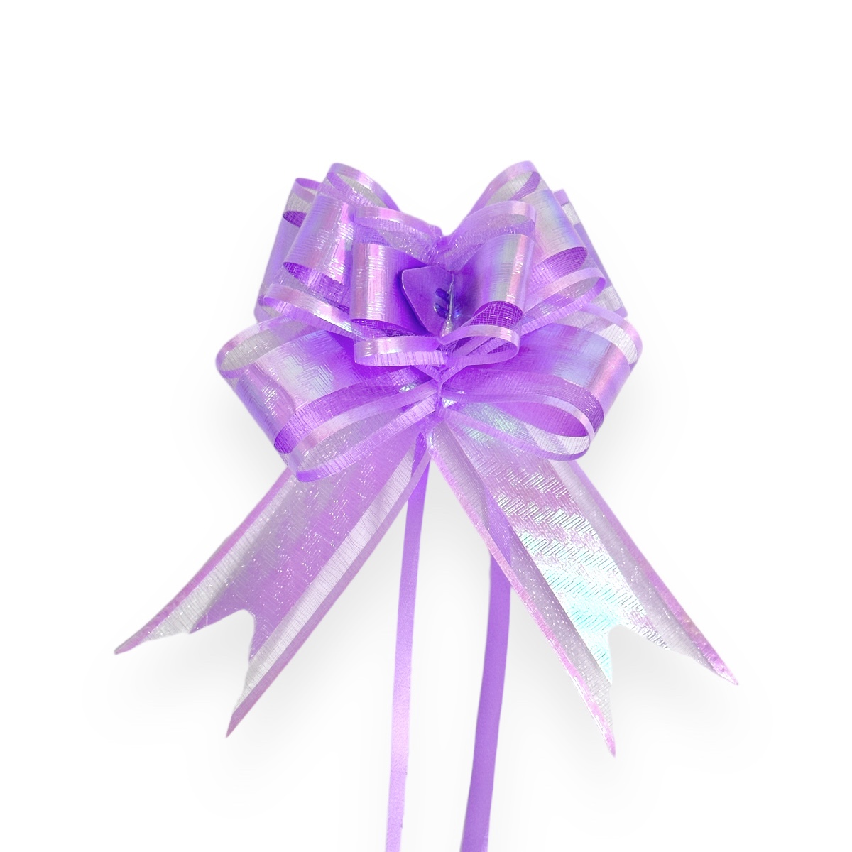 Funda Rapida 3CM cu Organza Violet Perlat