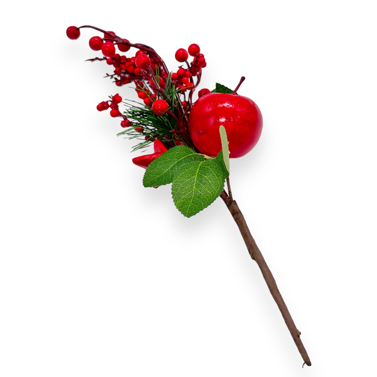 Creanga pin verdeata ilex ardisia si mar