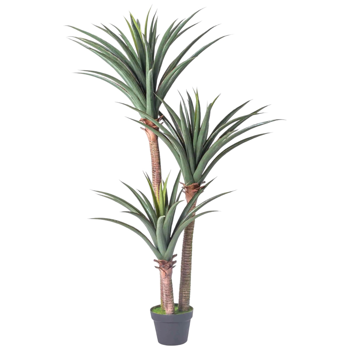 Planta Artificiala Premium Ananas cu 3 Tulpine 140CM