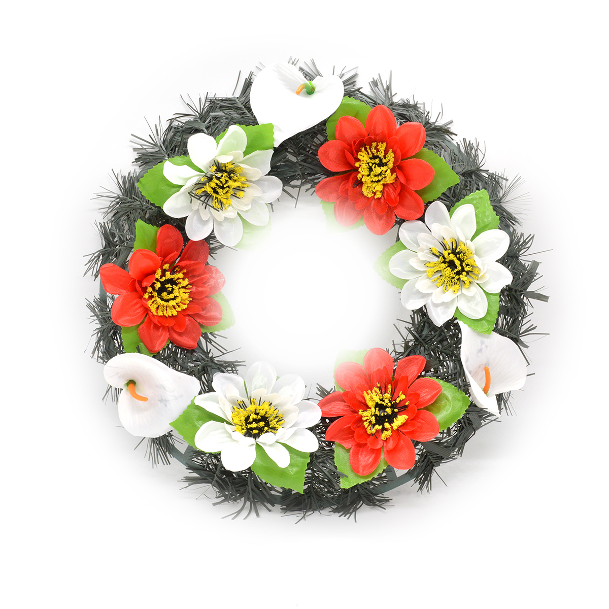 Coronita funerara cu flori 40cm model 4