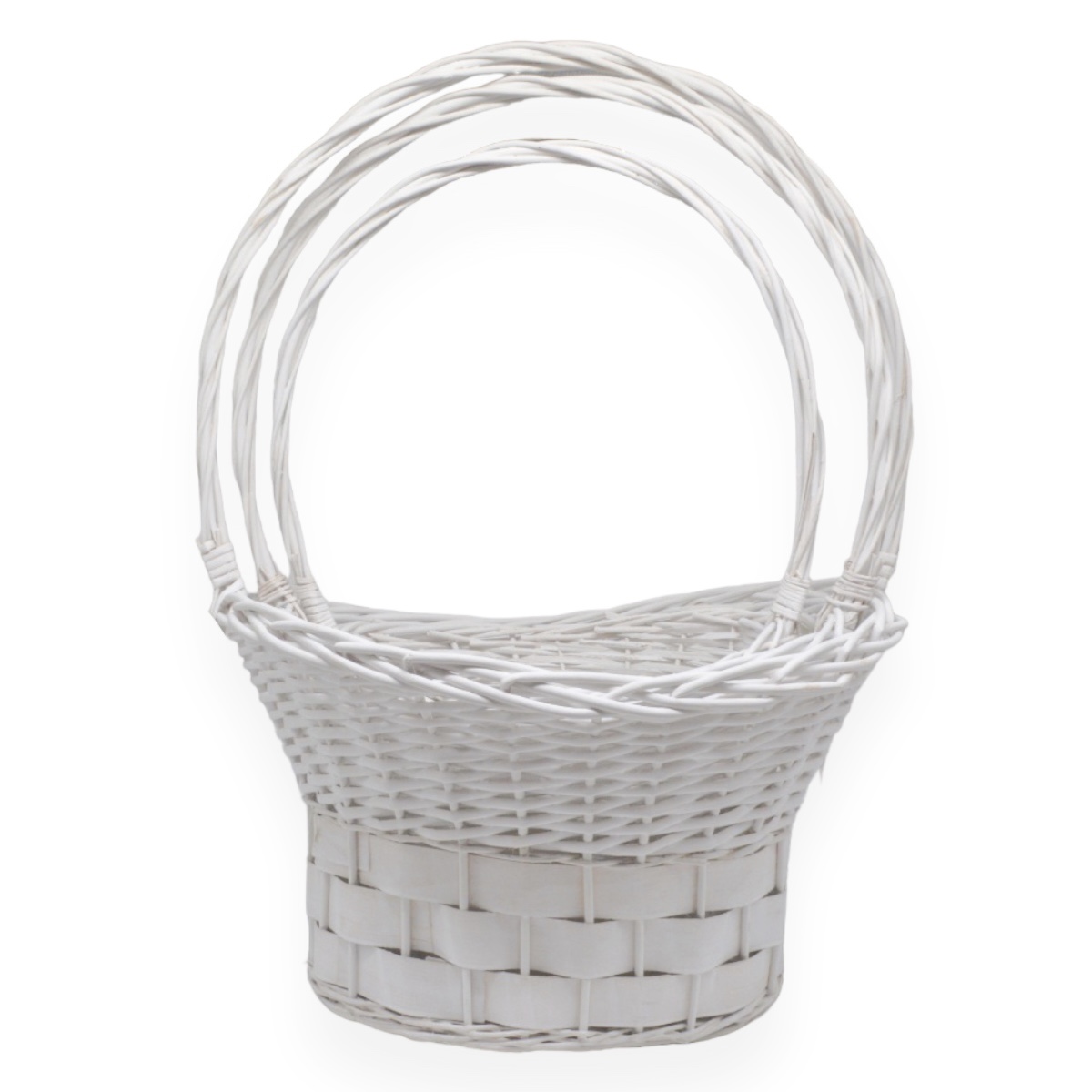 Cosuri Set 3 VIP Oval Gigant si Inalt Alb