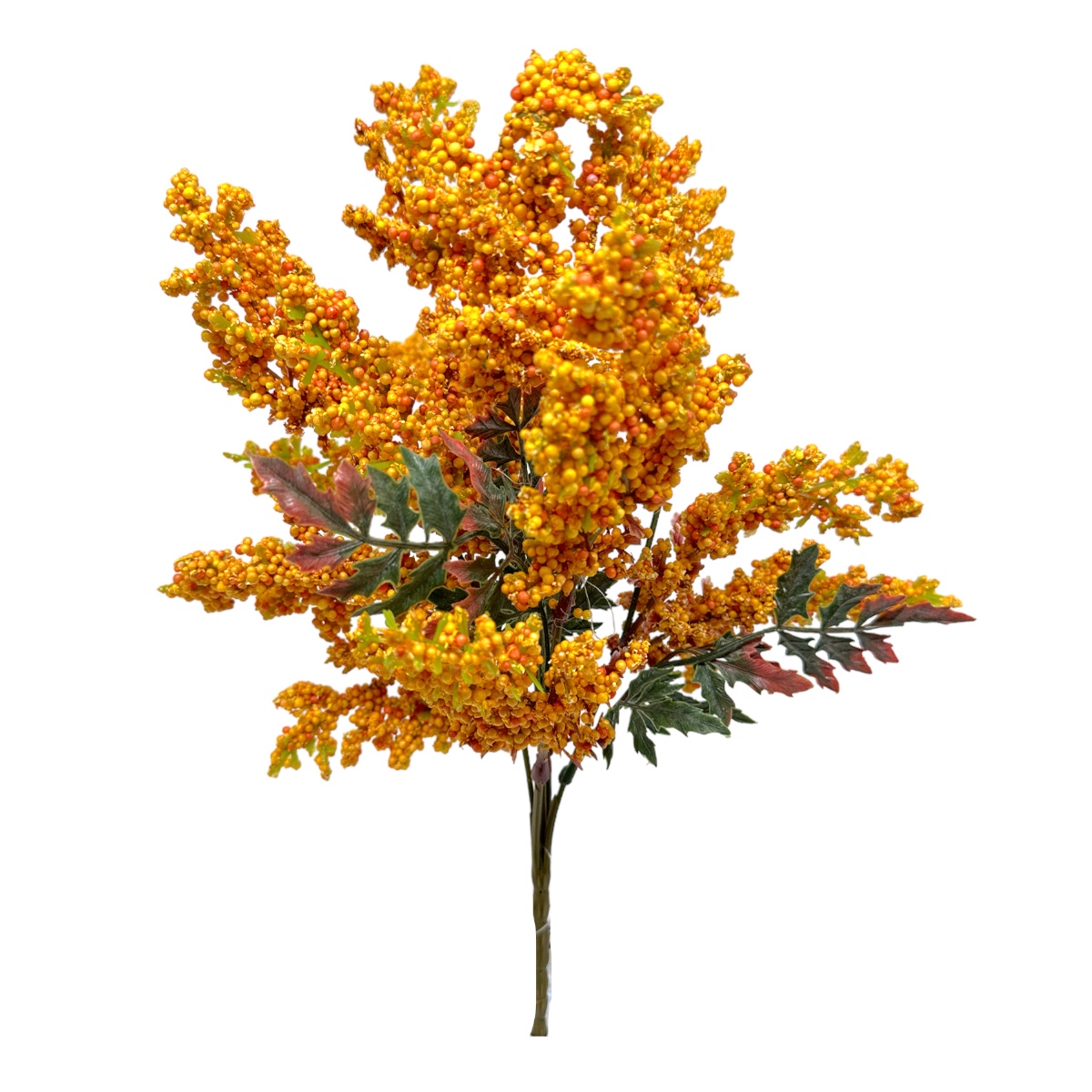 Buchet Artificial 5 fire Solidago - Galben Portocaliu