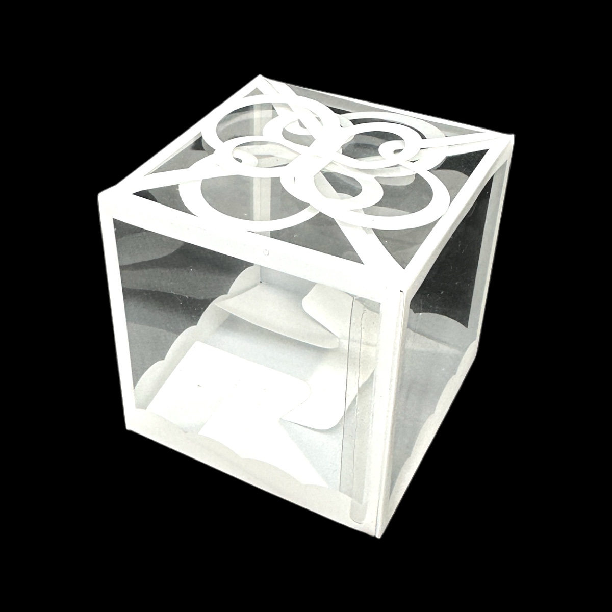 Set 50 cutii acetofan fundita 7x7x7cm