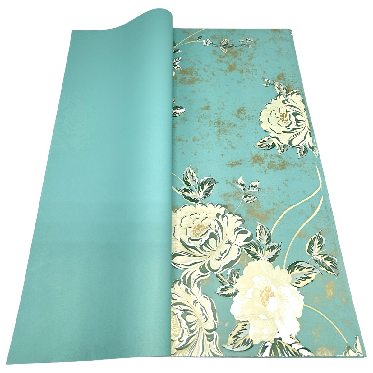 Celofan cerat doua fete Romantic Turquoise Deschis