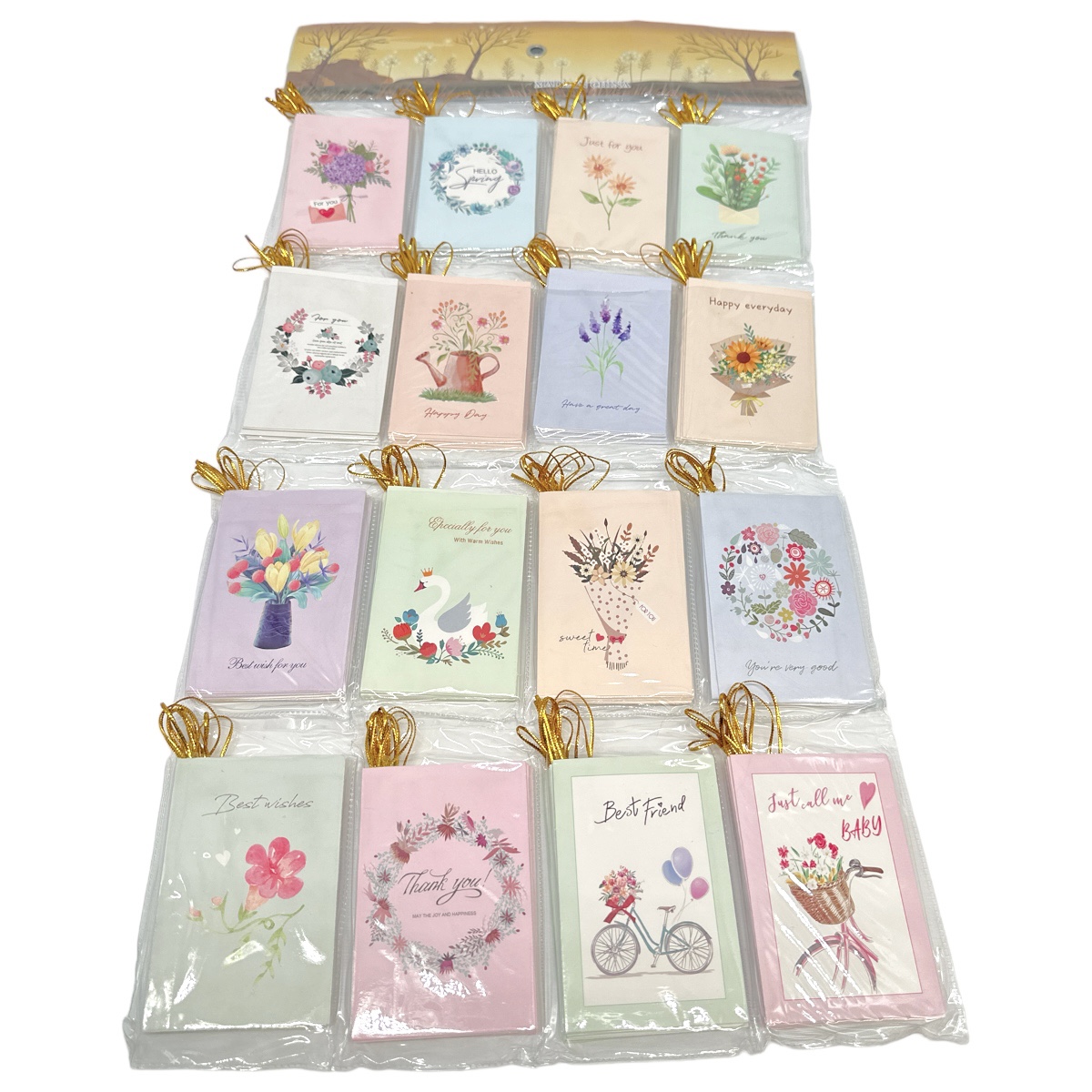 Set 160 Felicitari 9.5x6.5cm - Cod 10-48