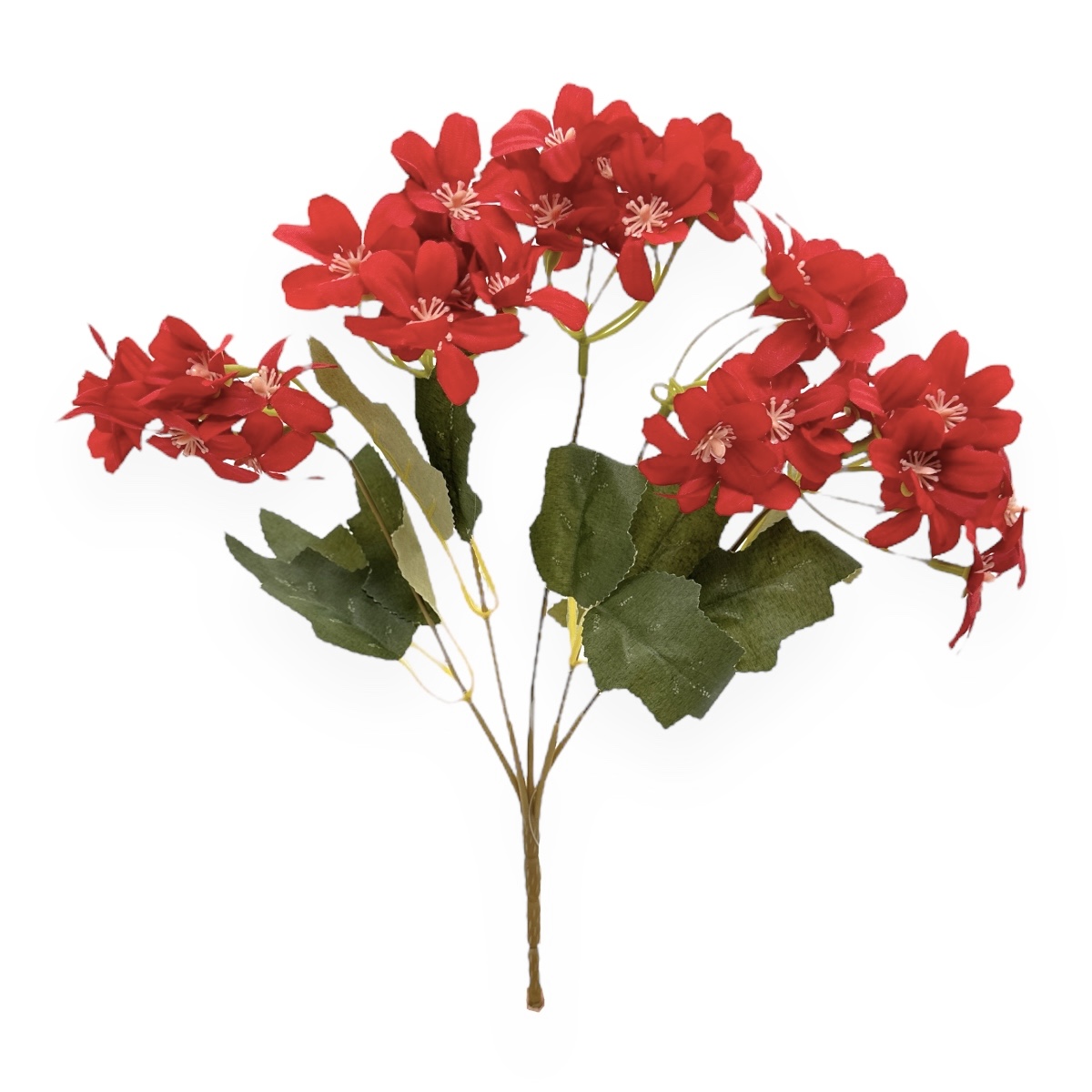 Buchet Artificial 5 Fire Flori de Mar Rosu