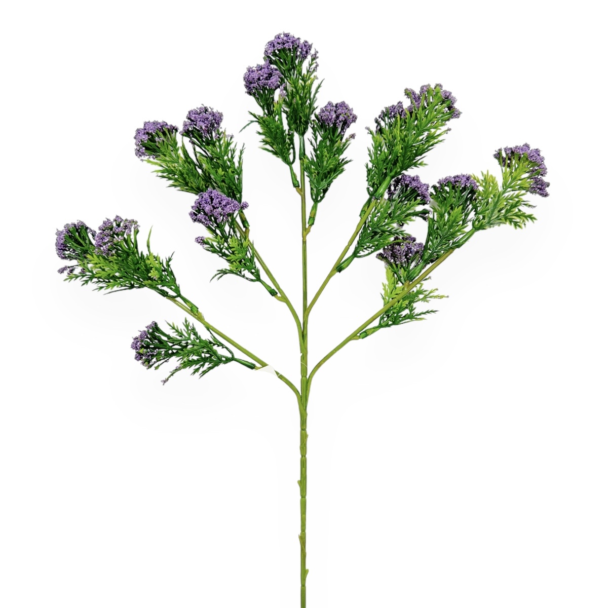 Buchet Artificial Tuia Verde cu Mov