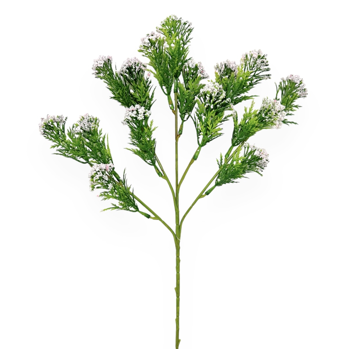 Buchet Artificial Tuia Verde cu Roz