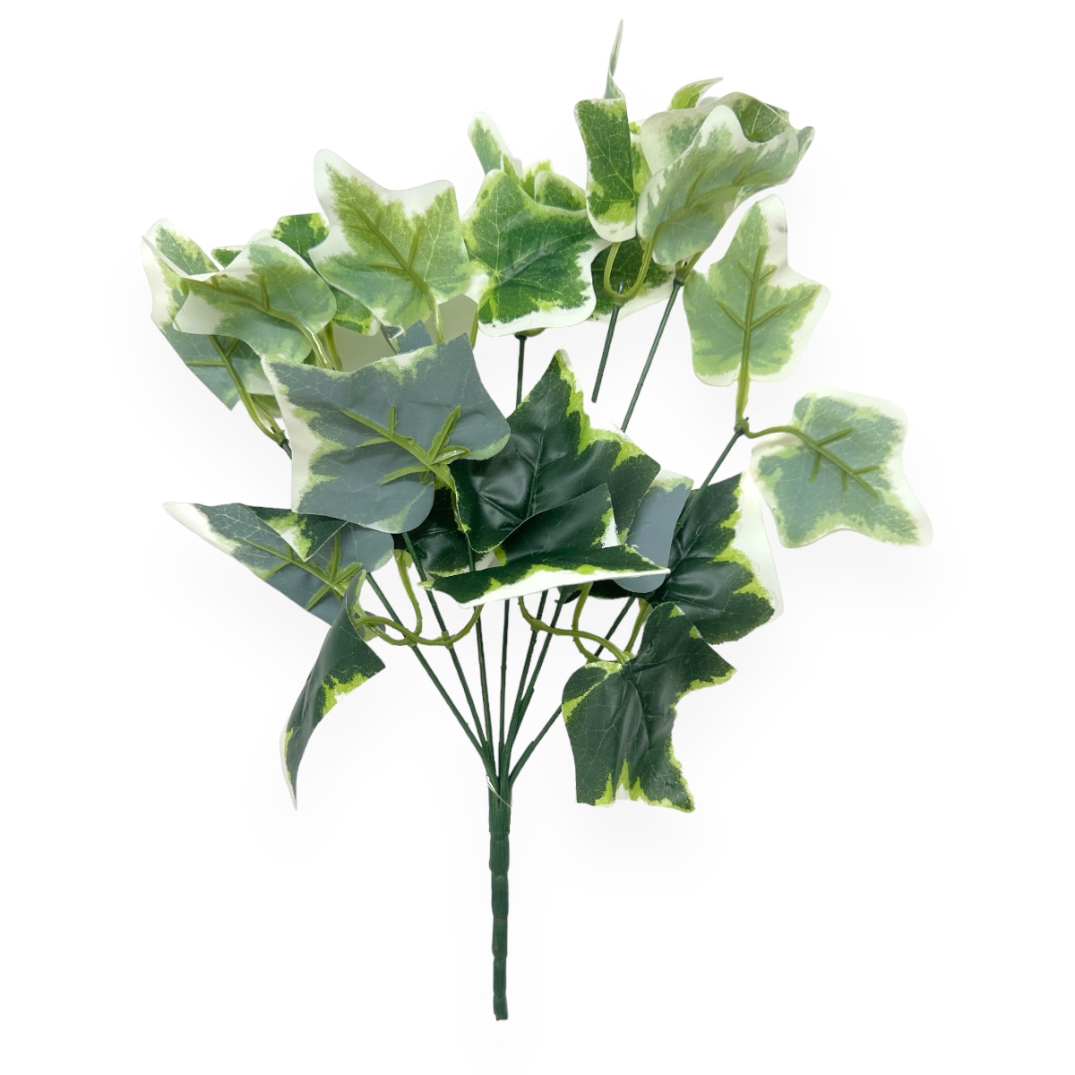 Buchet Artificial Edera Verde cu Alb