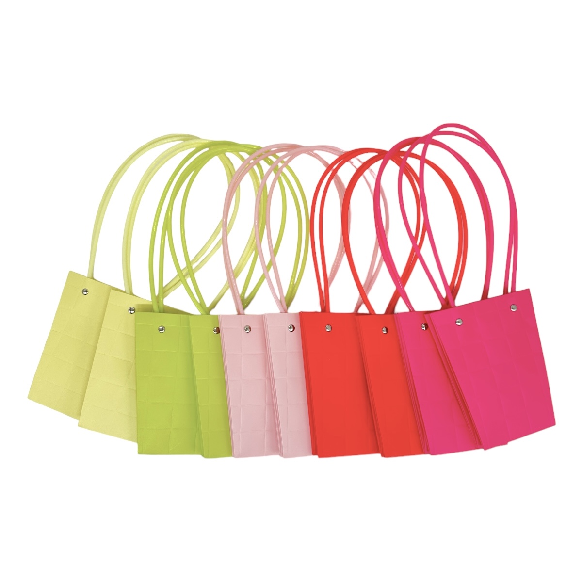 Set 10 sacose carton premium model patratele mixte