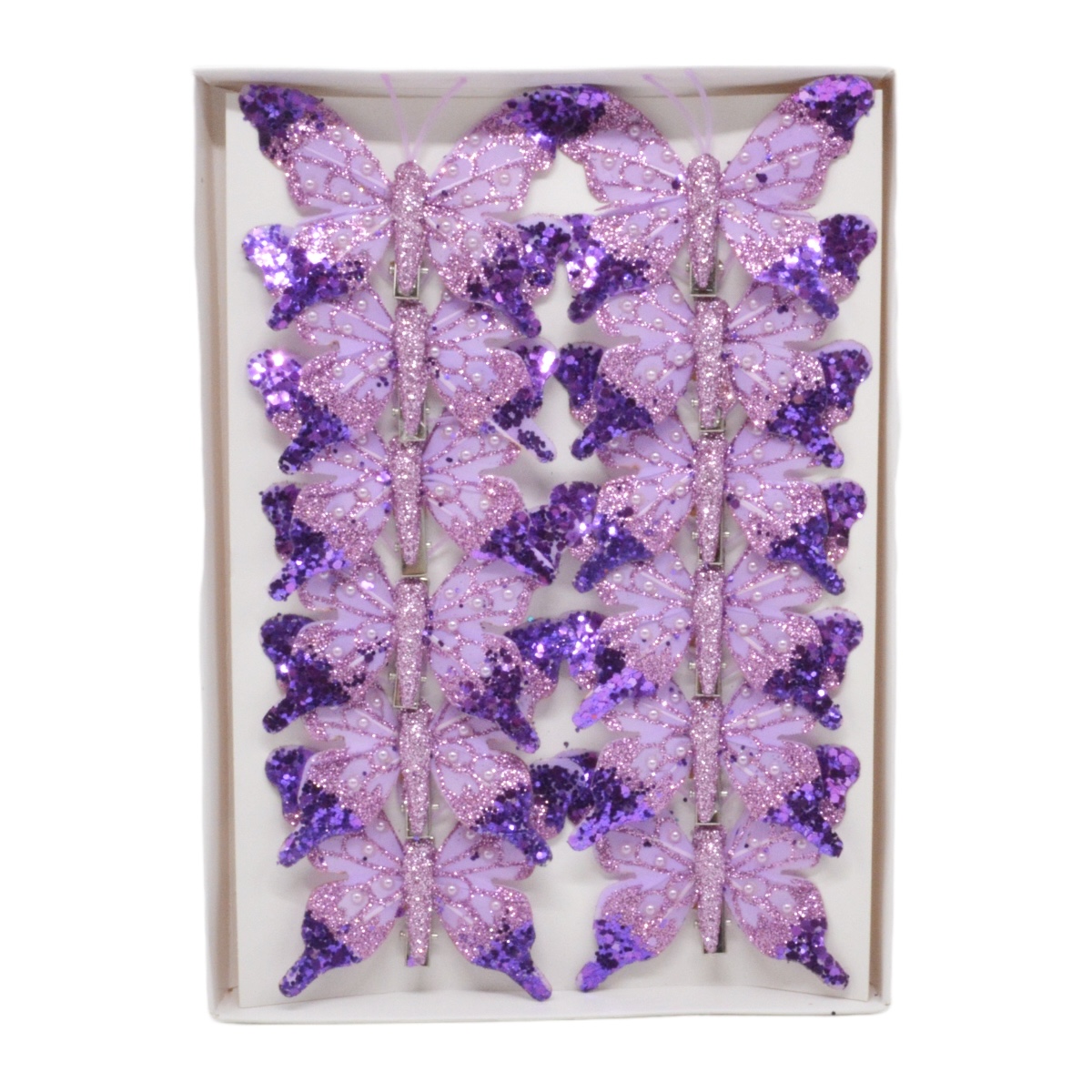 Set fluturi 8cm 12buc P181