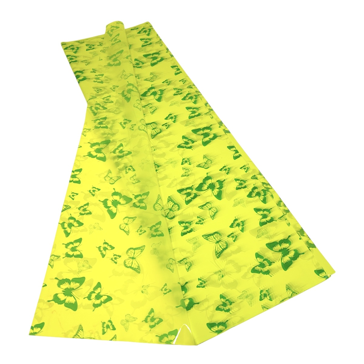 Celofan color fluturi verde AFO