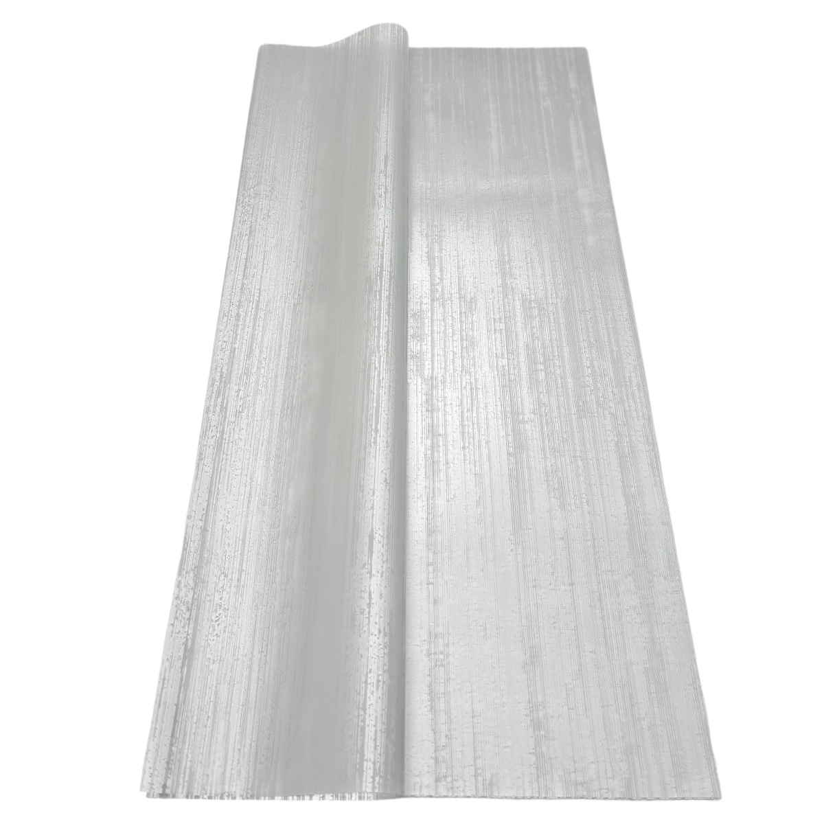 Celofan semitransparent Wood Argintiu