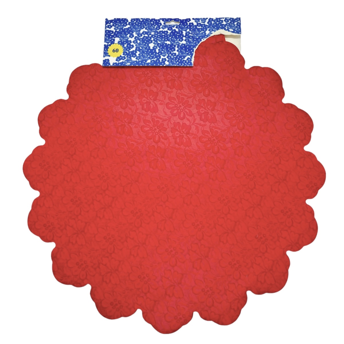 Celofan Rotund 60CM Flori Rosu AFO