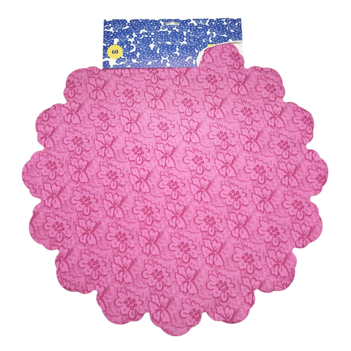 Celofan Rotund 60CM Flori Roz