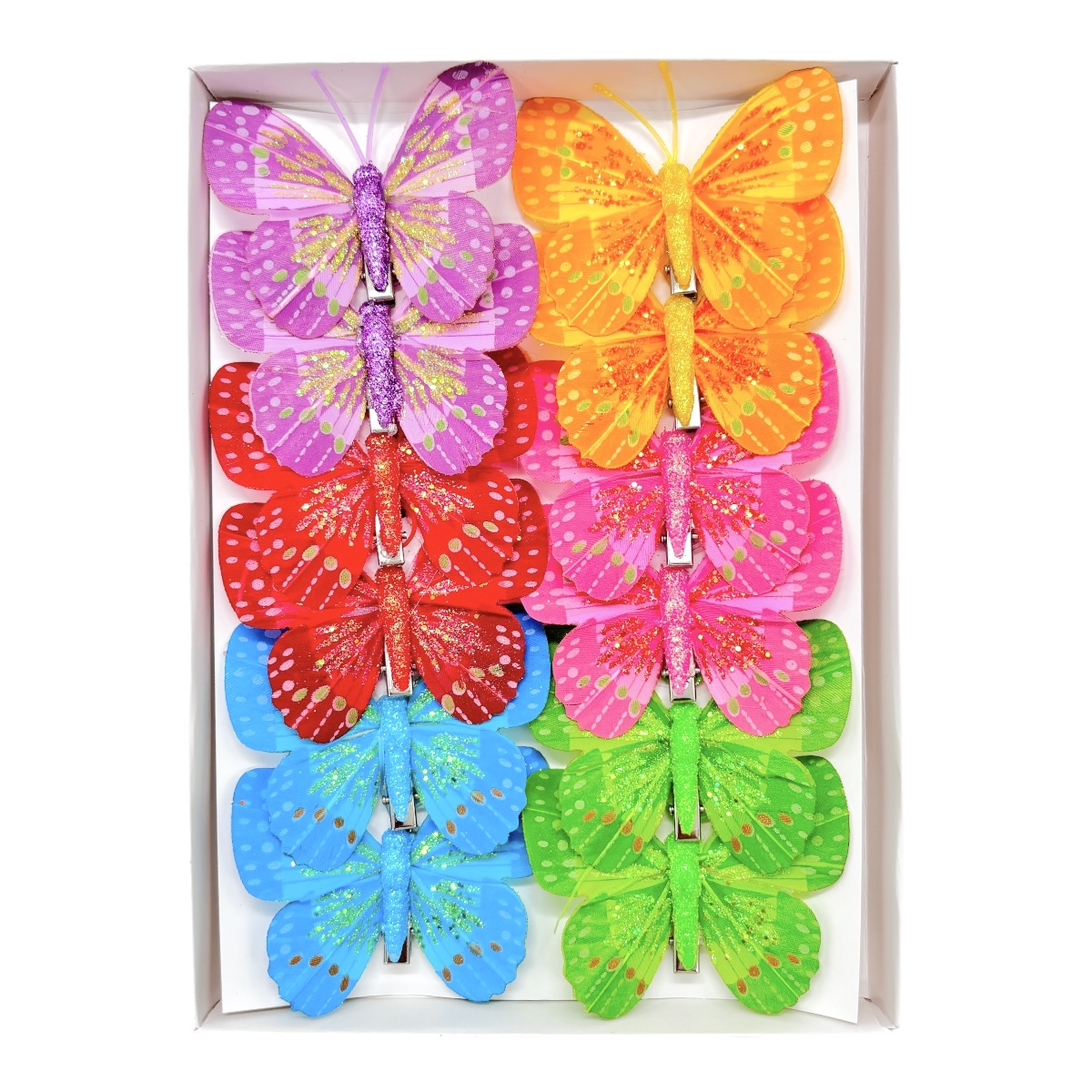 Set fluturi 8cm - 12buc-287312-P167