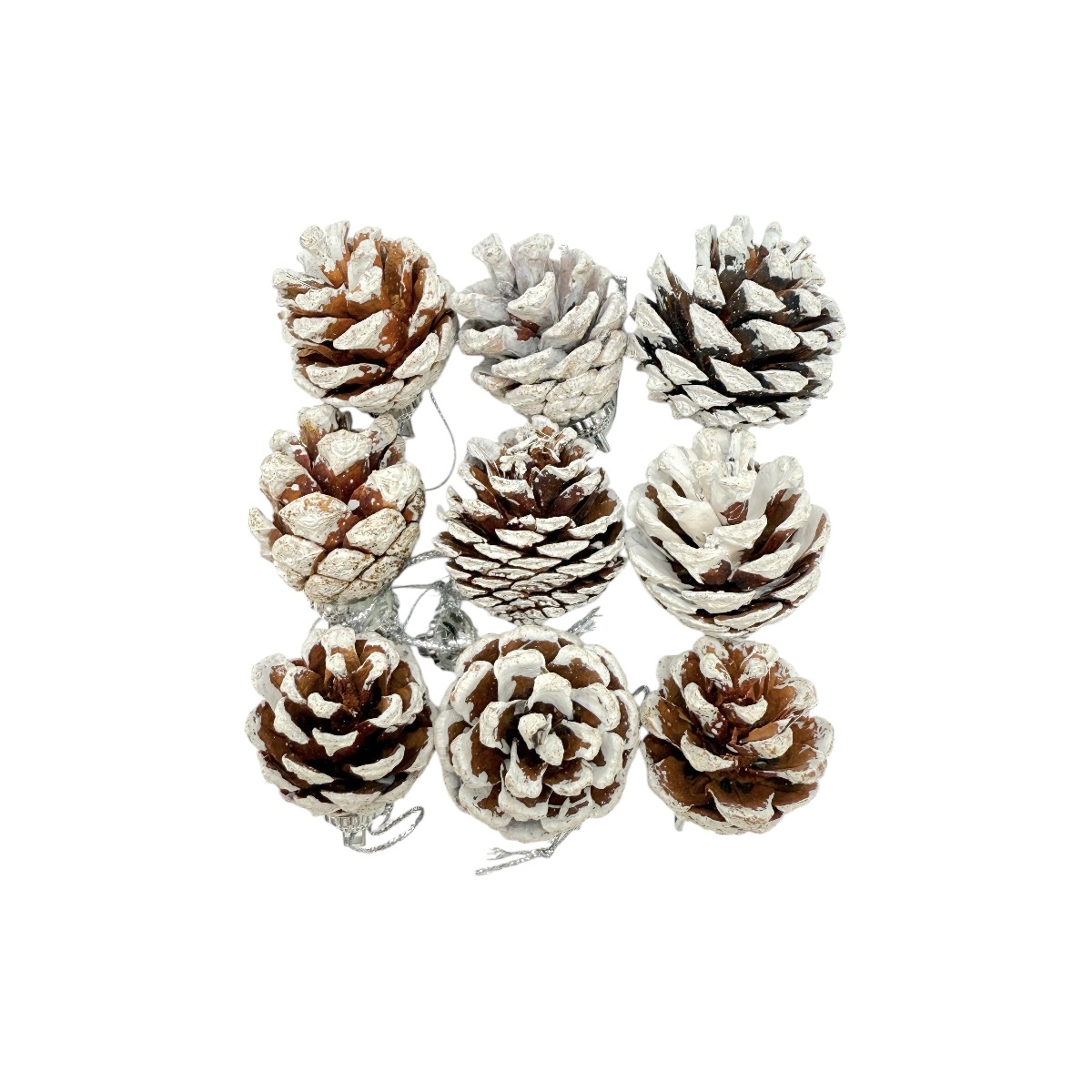 Set 9 Conuri de Brad 5 cm Ninse