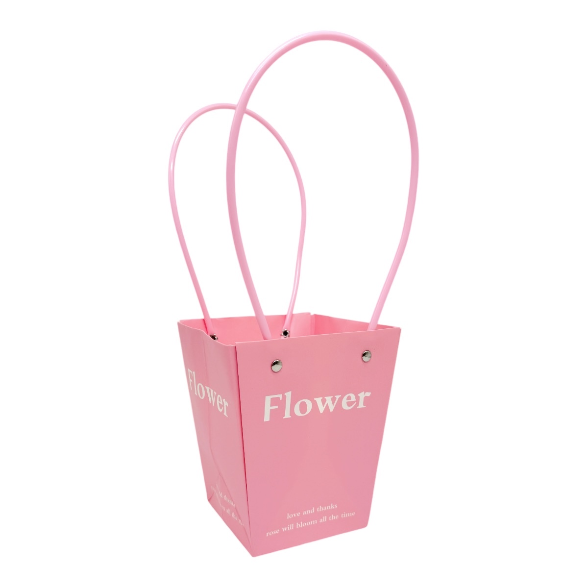 Set 10 buc Sacosa Premium Flower Roz