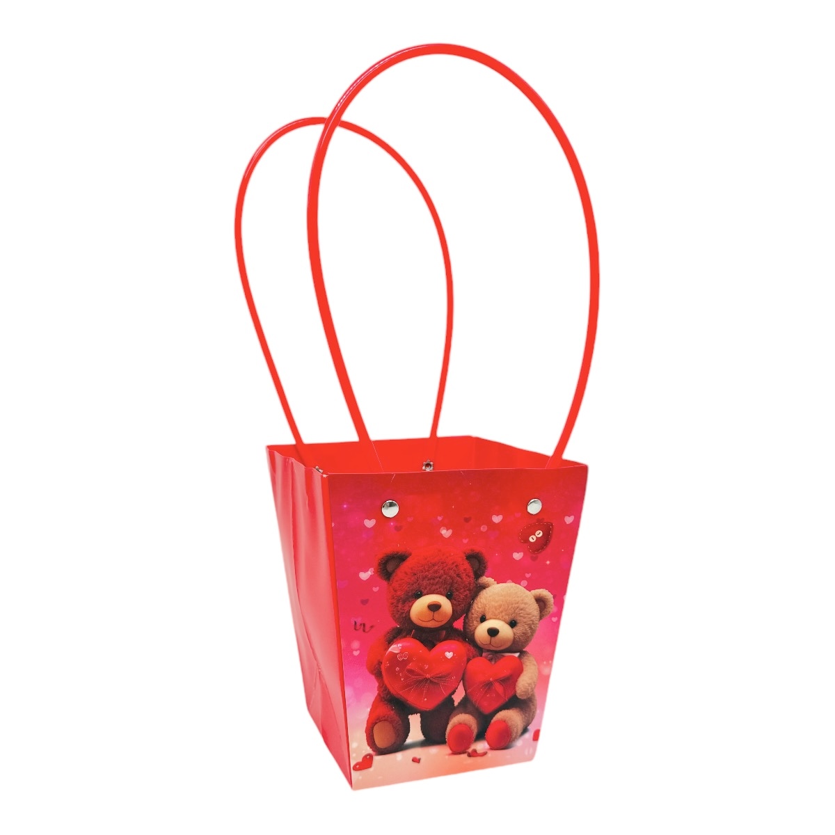 Set 10 buc Sacosa Premium Doi Ursuleti cu Inimioare