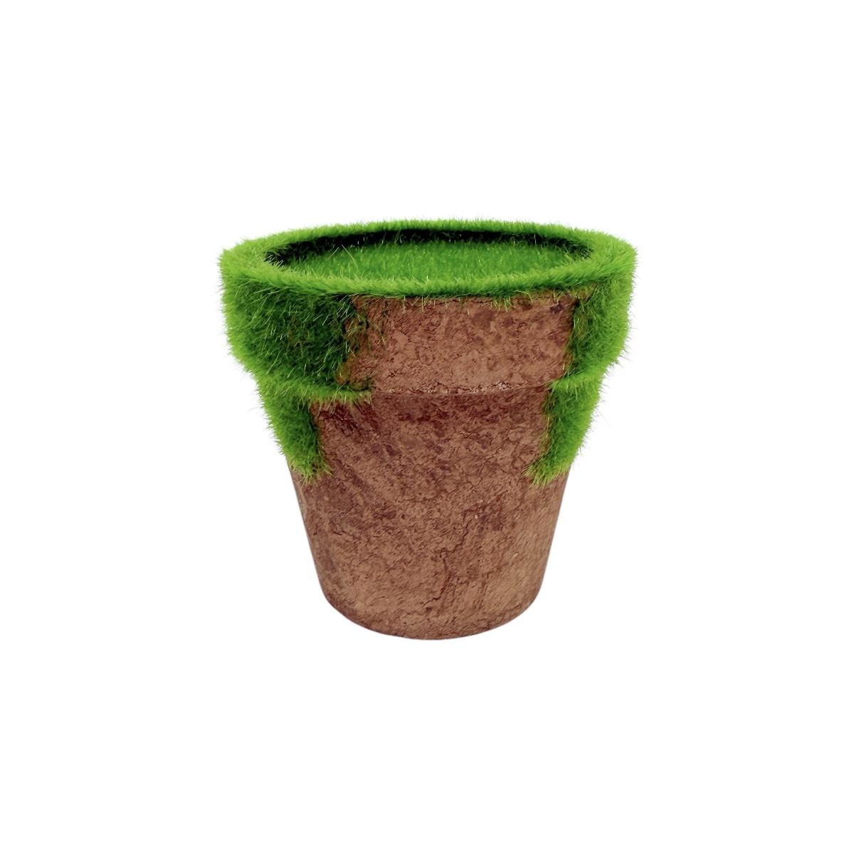 Ghiveci Ceramica Cu Spuma Interioara pentru Orhidee Conic Mic 10.5x10cm