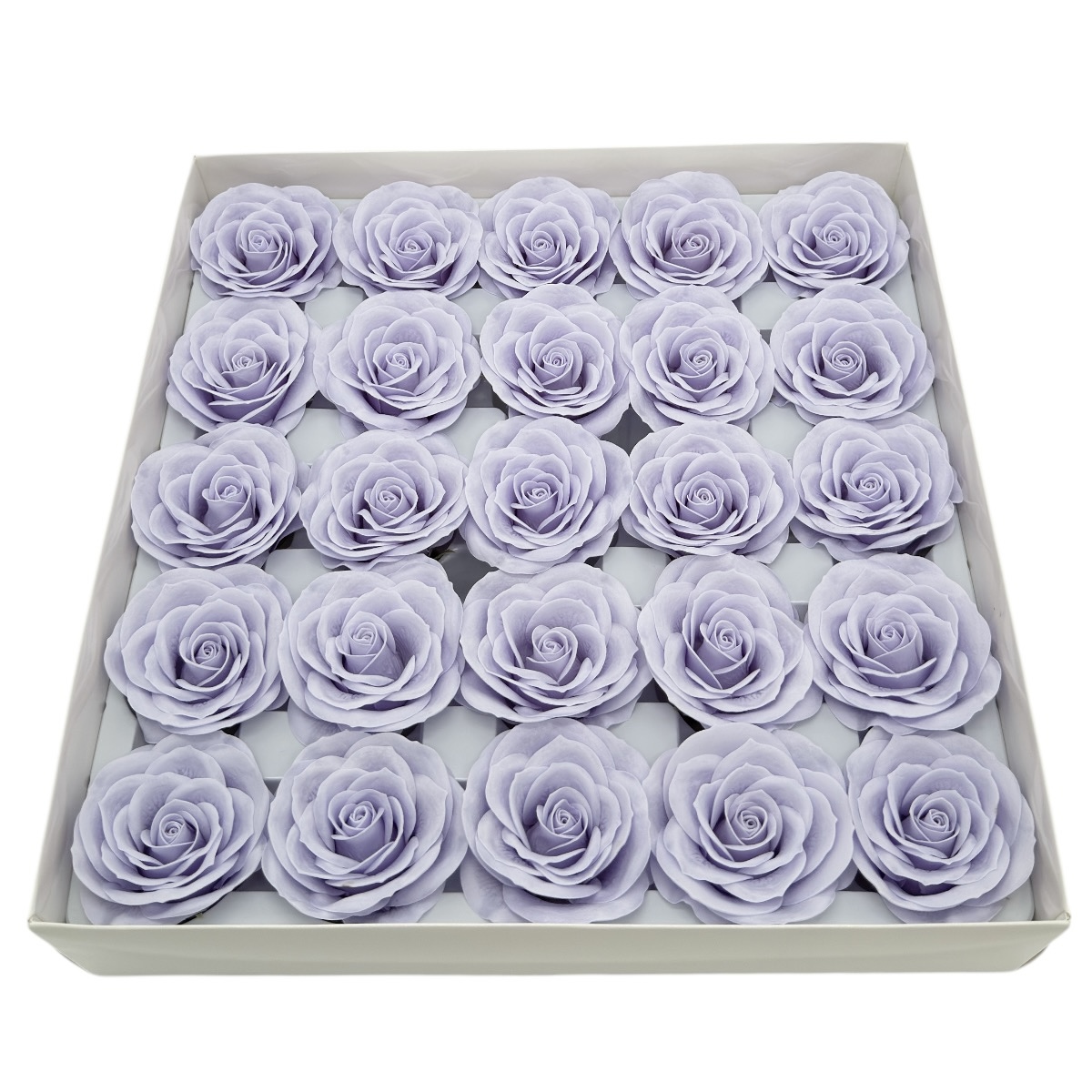 Set 25 Trandafiri Sapun Parfumati, Premium, Wisteria