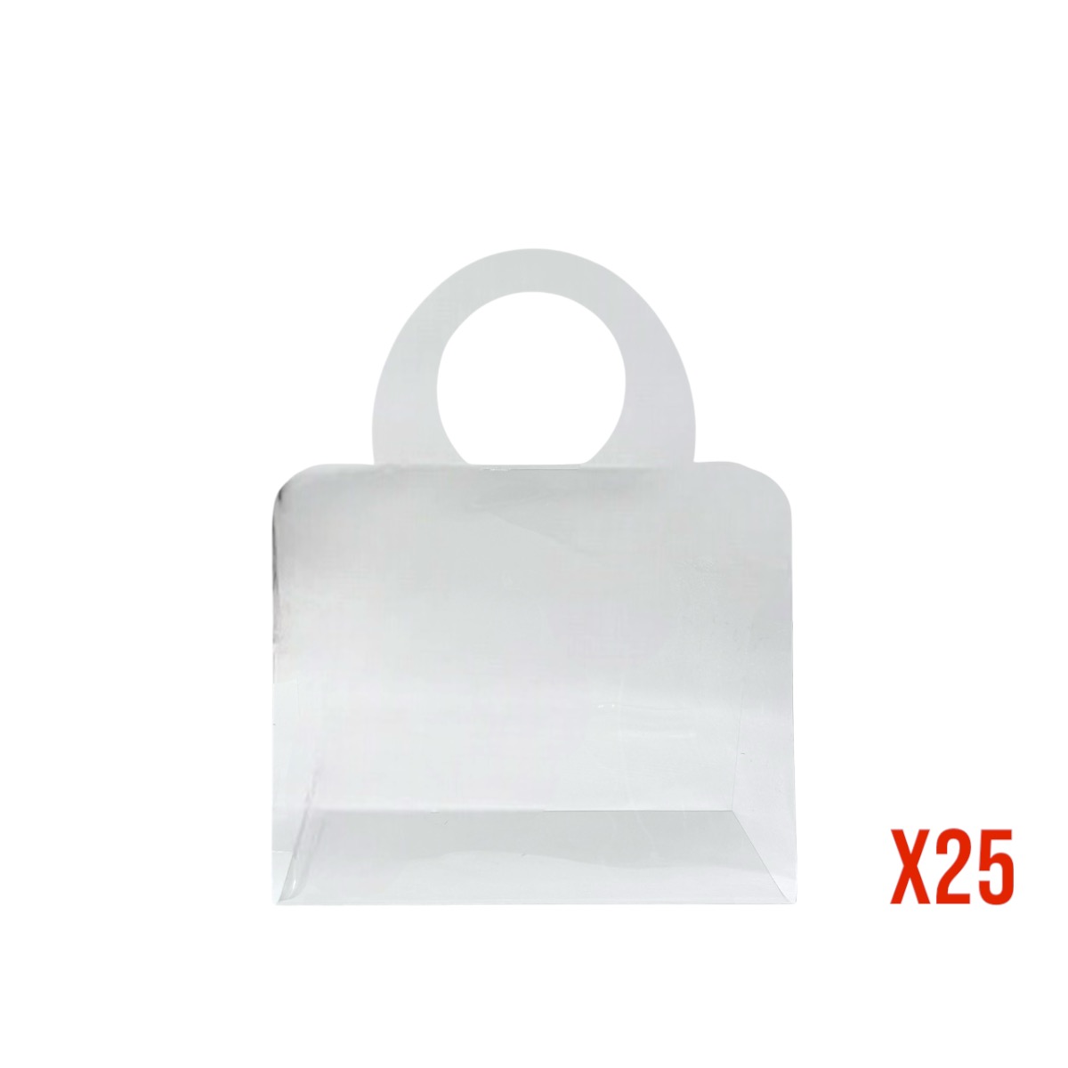 Set 25 Cutii Acrilice Tip Poseta Mica