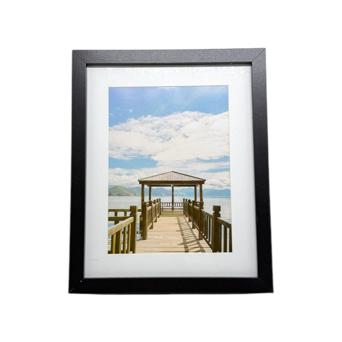Rama Foto din Lemn Negru 15.2x20.3cm