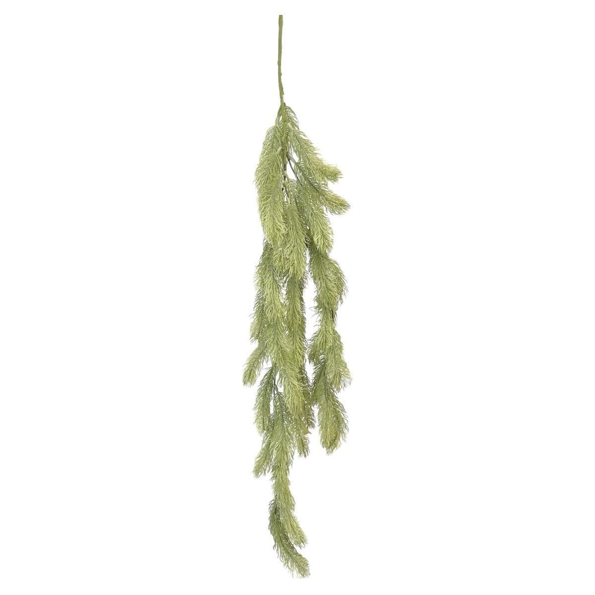 Creanga Curgatoare Brad cu 3 Ramificatii Verde Fistic 100cm