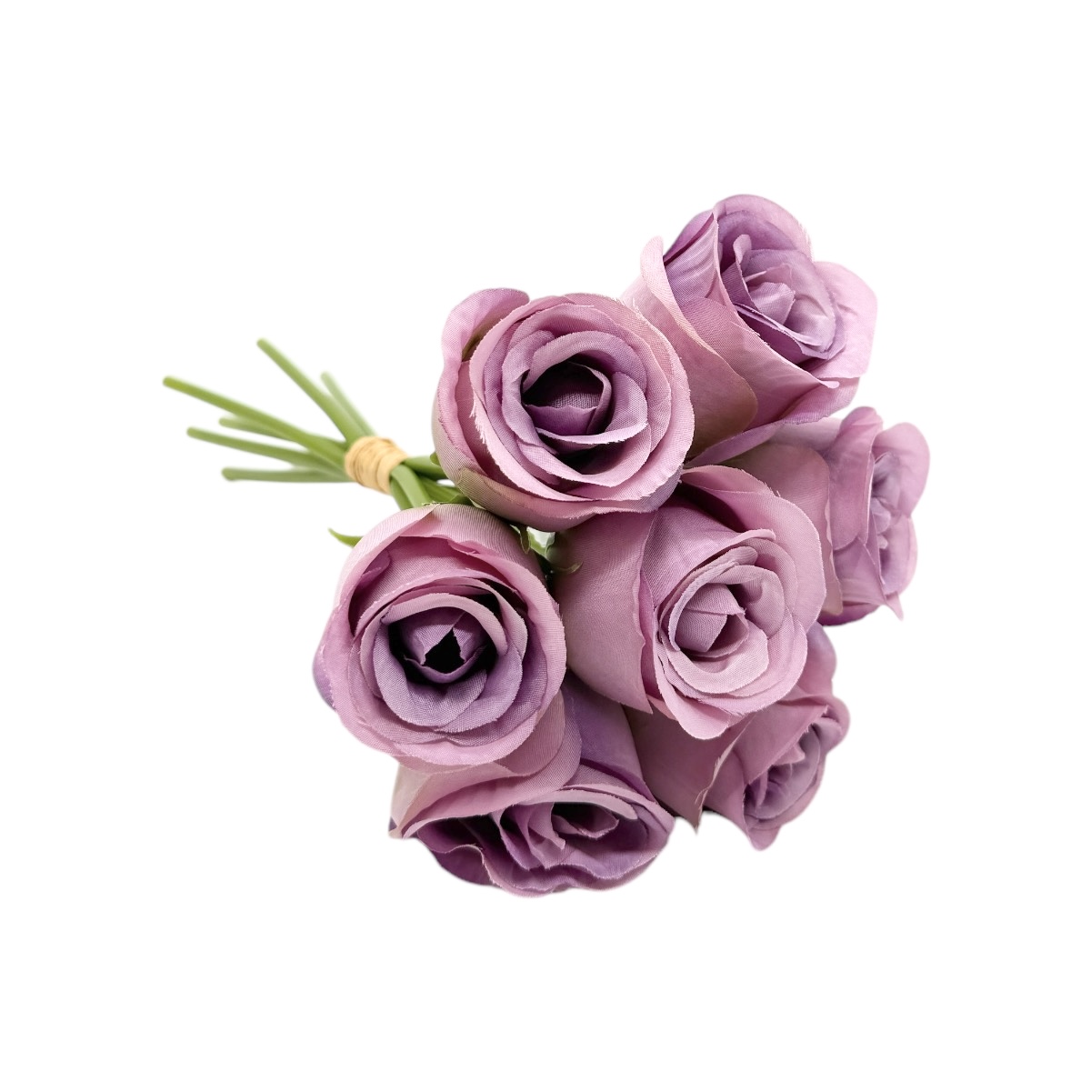 Buchet 7 Fire Trandafir Premium Mauve 26cm